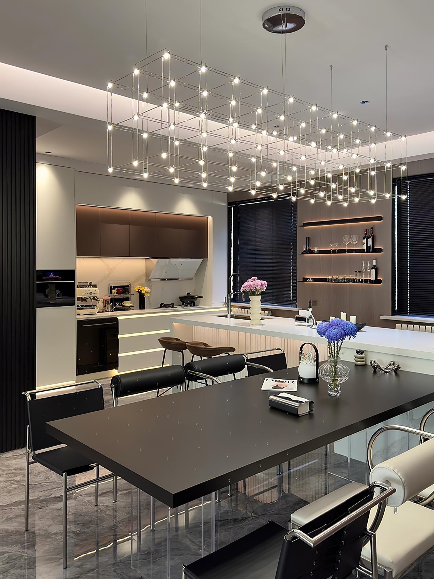 Cosmic Cube Pendant Light - Letslighting