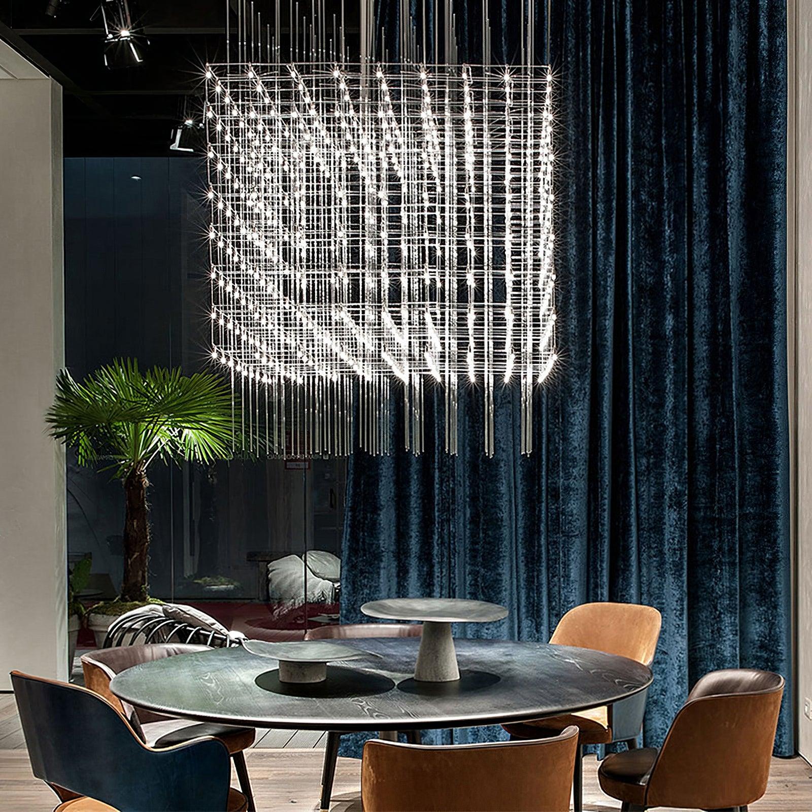 Cosmic Cube Pendant Light - Letslighting