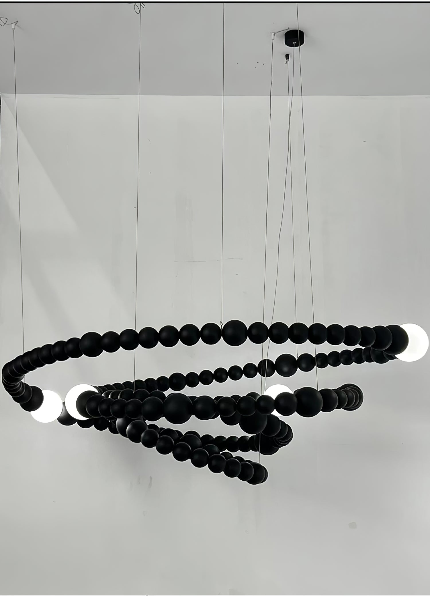 Nysolisra Modern Glass Chandelier - Letslighting