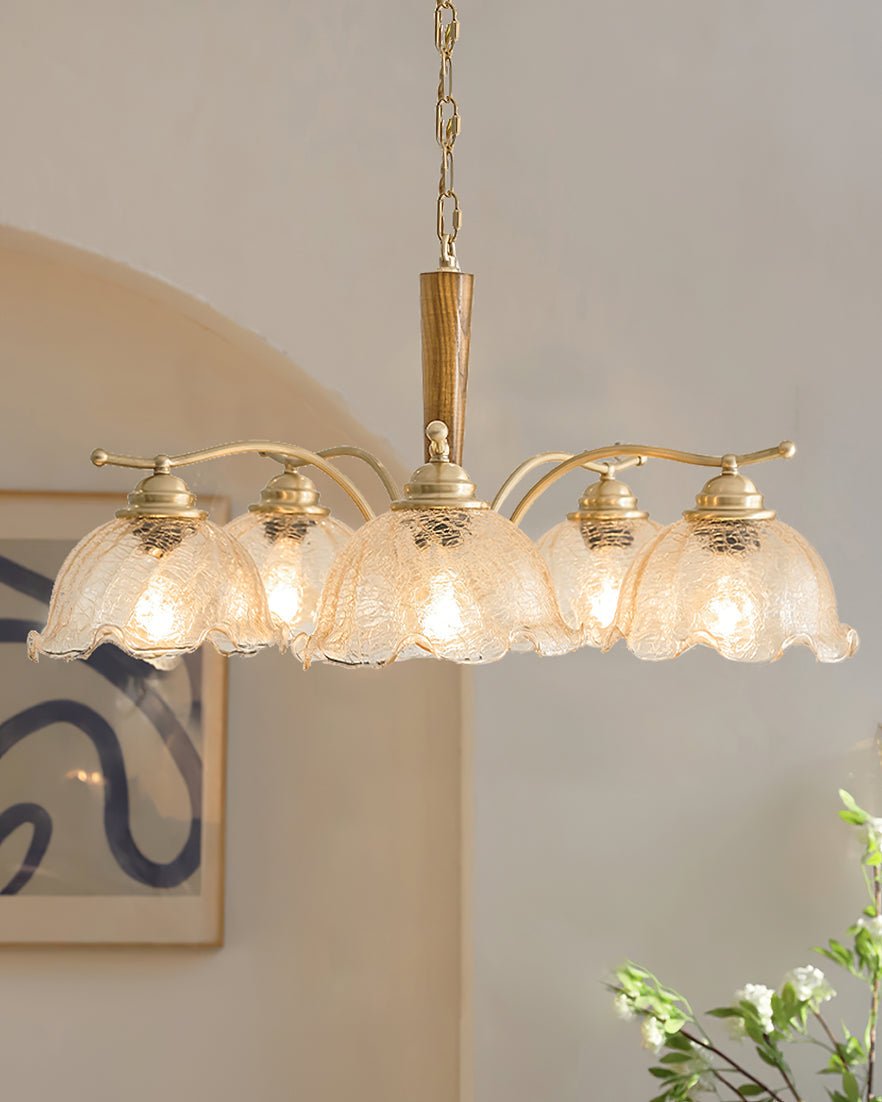 Orchid Vintage Glass Chandelier - Letslighting