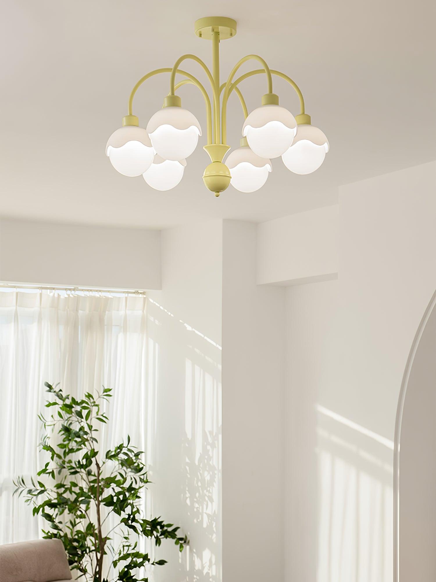 Creamy Lychee Matcha Chandelier - Letslighting