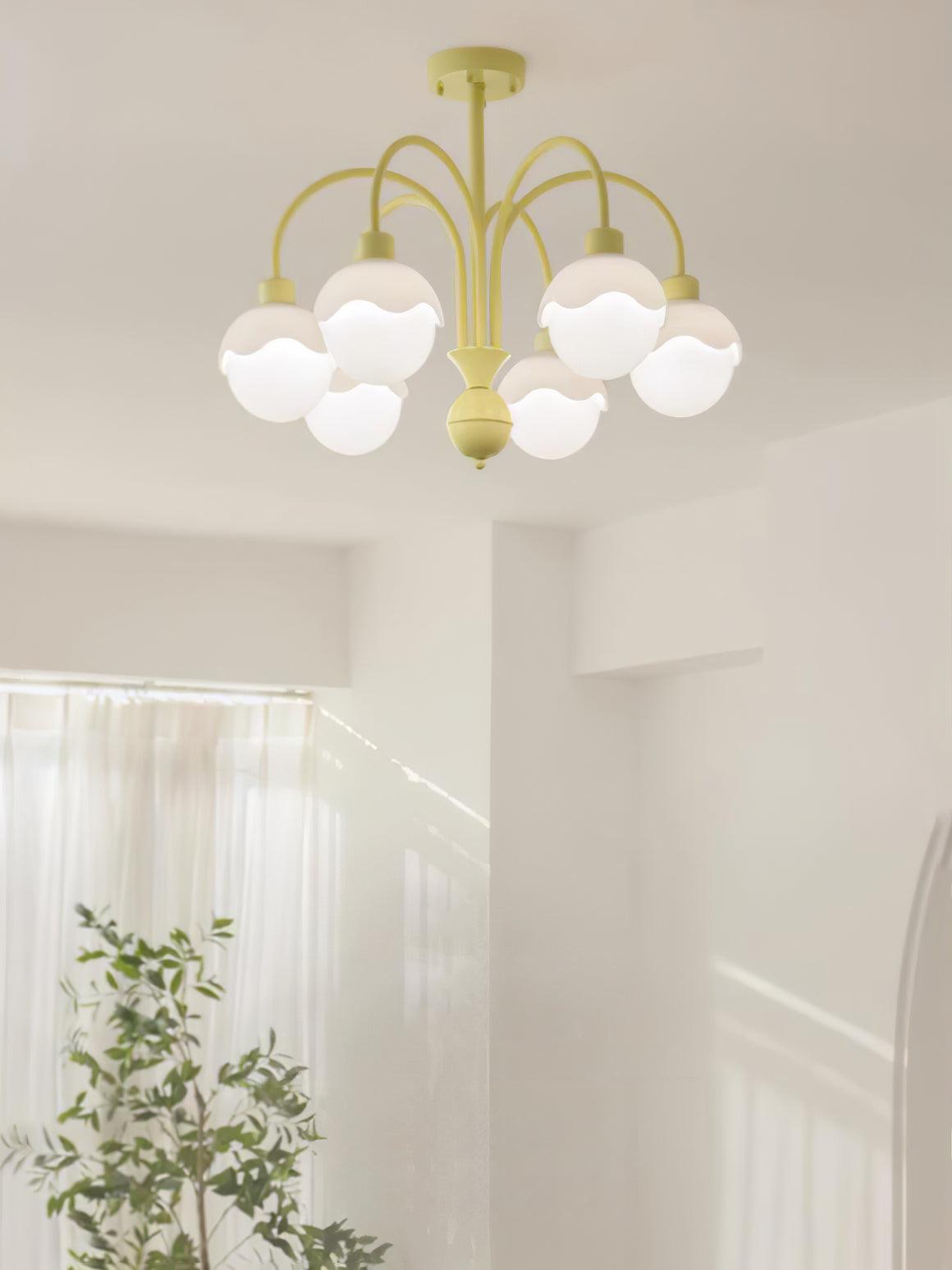 Creamy Lychee Matcha Chandelier - Letslighting