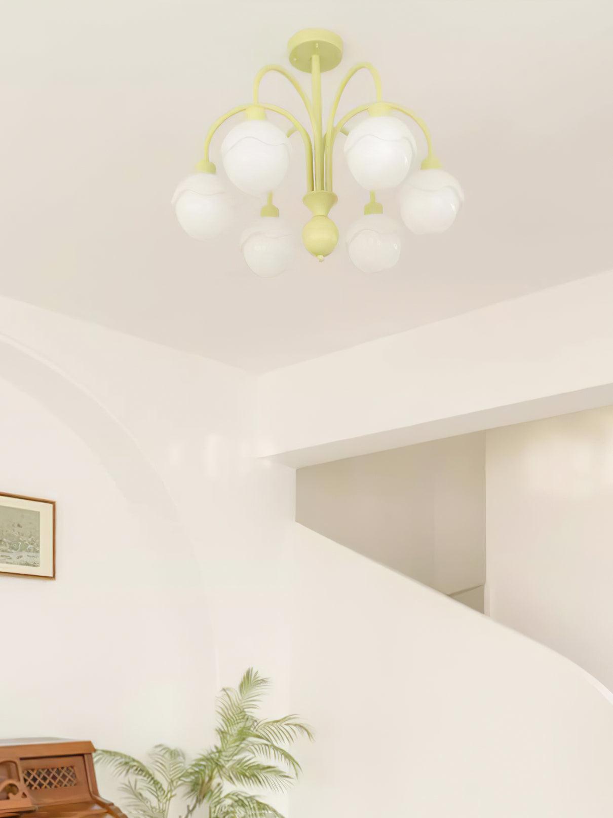 Creamy Lychee Matcha Chandelier - Letslighting