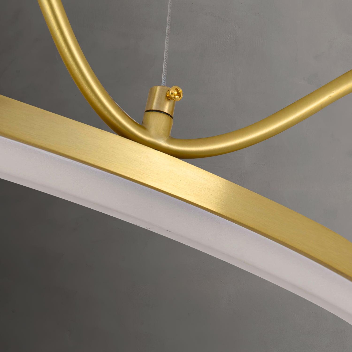 Crown Brass Chandelier - Letslighting