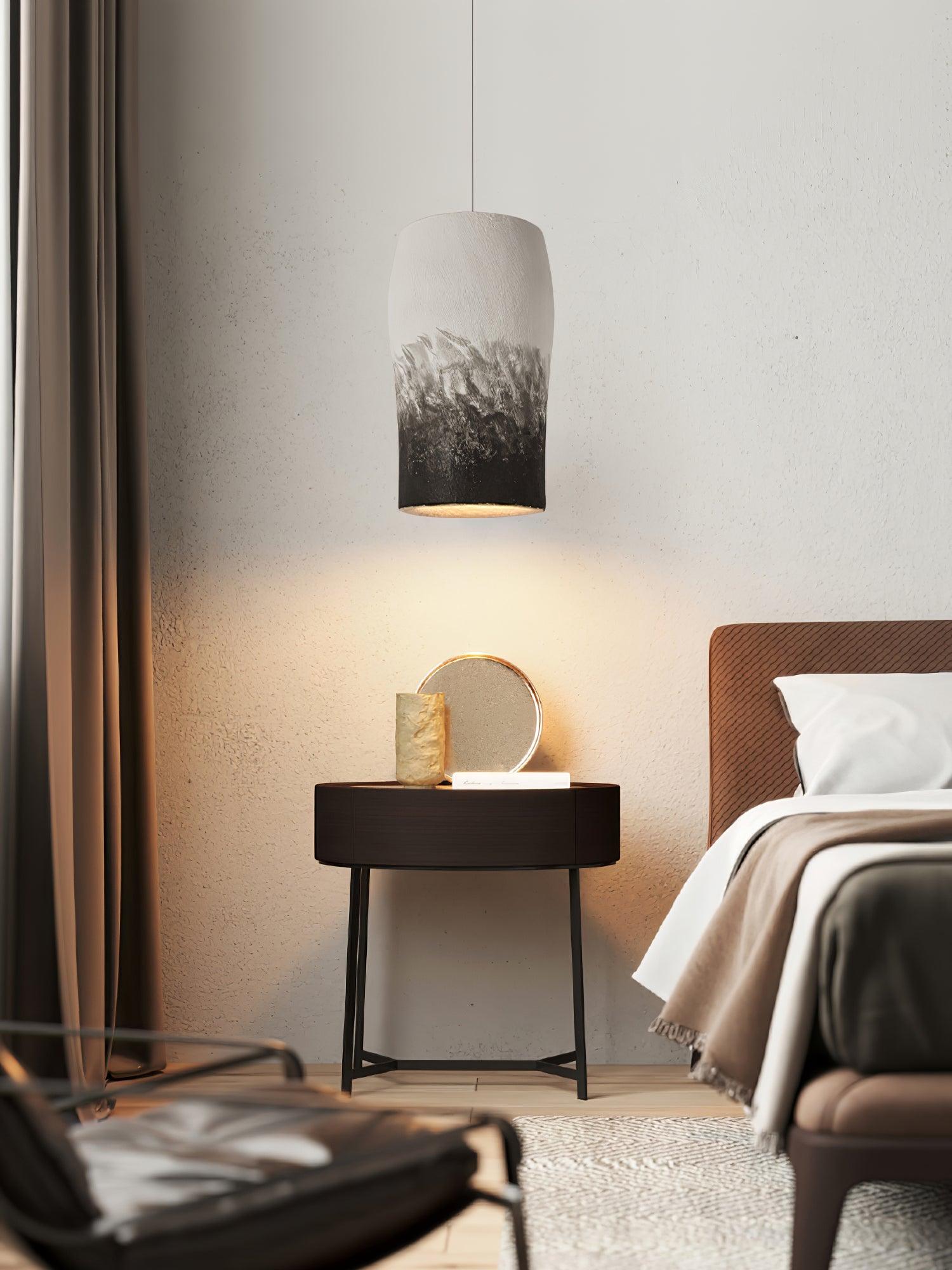 Ceraeion Modern Minimalist Crust Thin Metal Pendant Lamp - Letslighting