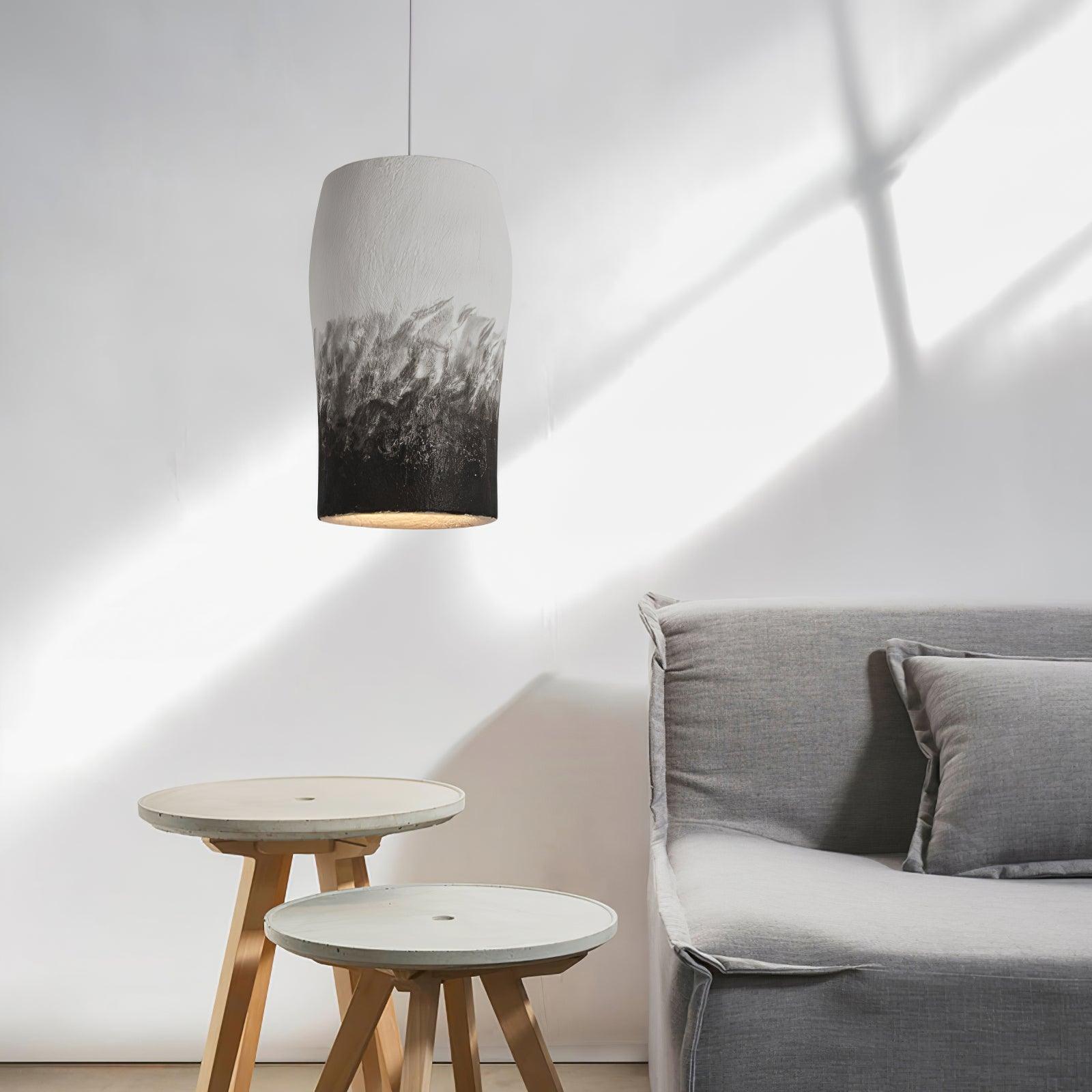 Ceraeion Modern Minimalist Crust Thin Metal Pendant Lamp - Letslighting