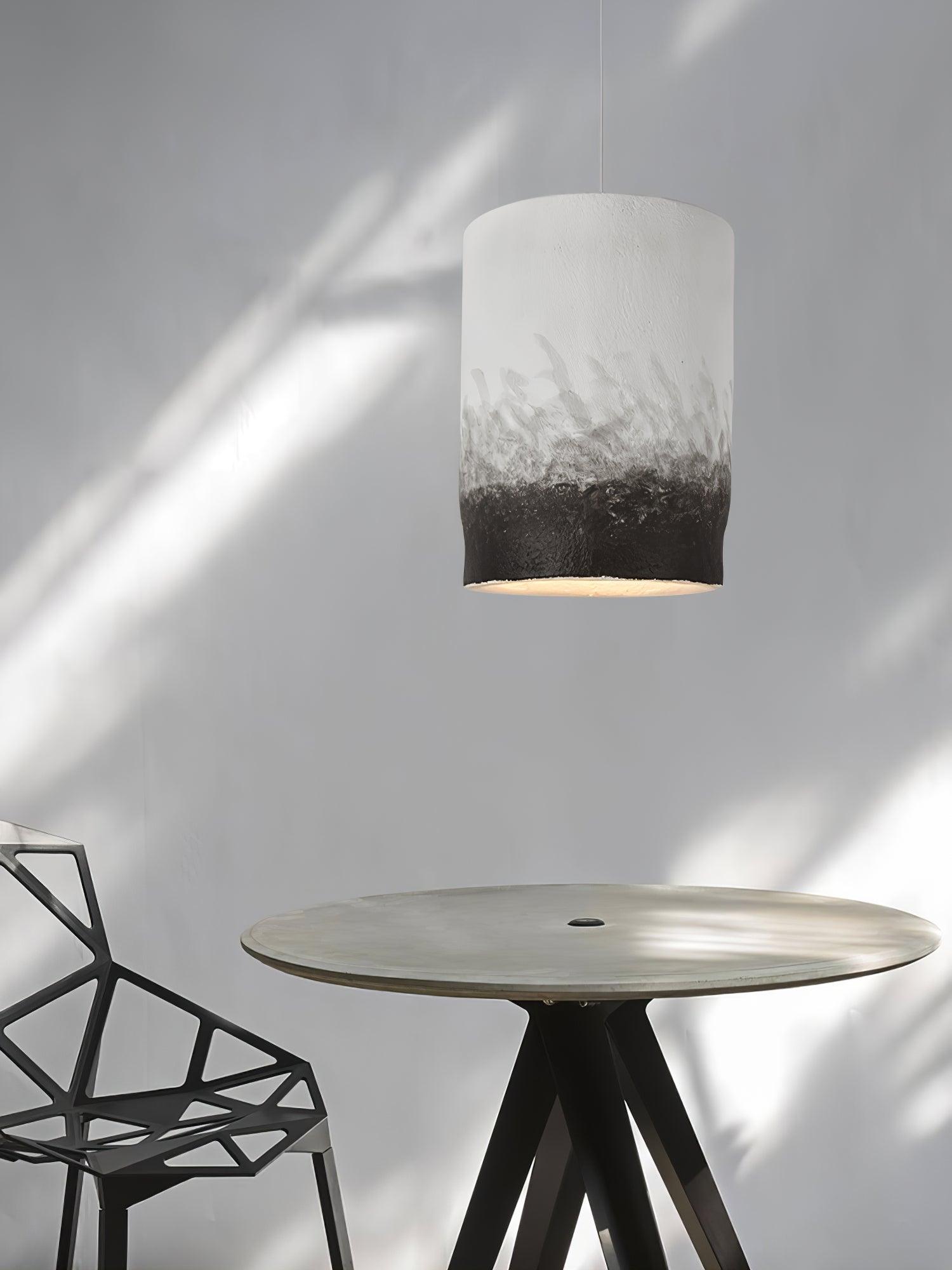 Ceraeion Modern Minimalist Crust Thin Metal Pendant Lamp - Letslighting