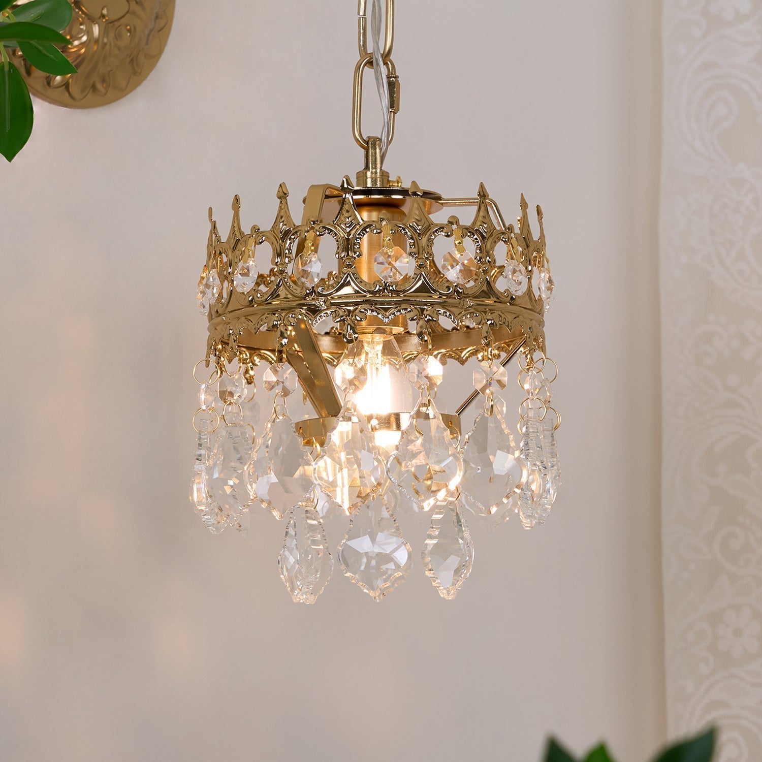Crystal Crown Sconce - Letslighting