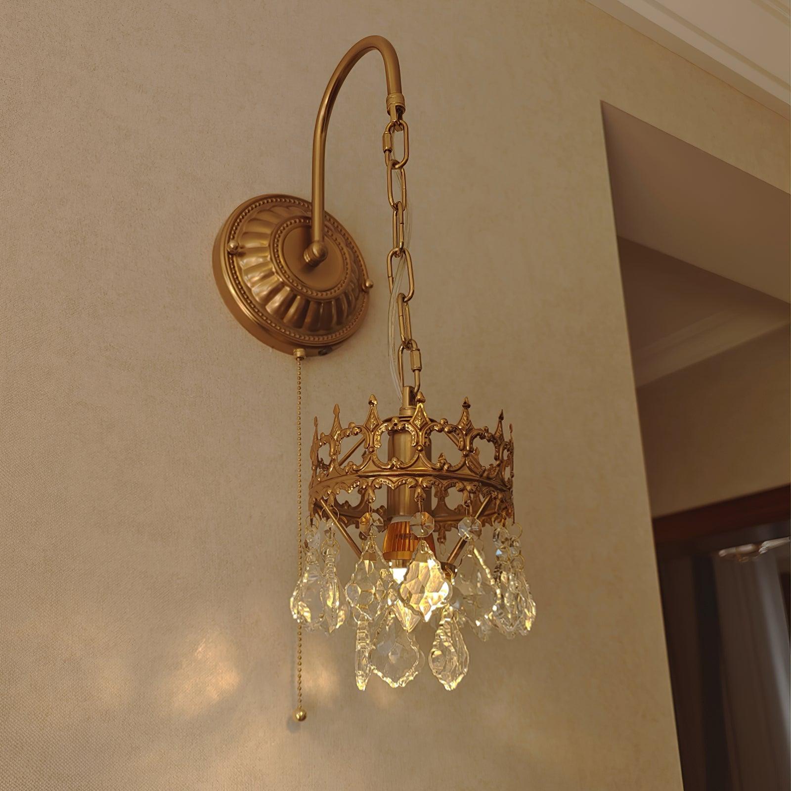 Crystal Crown Sconce - Letslighting