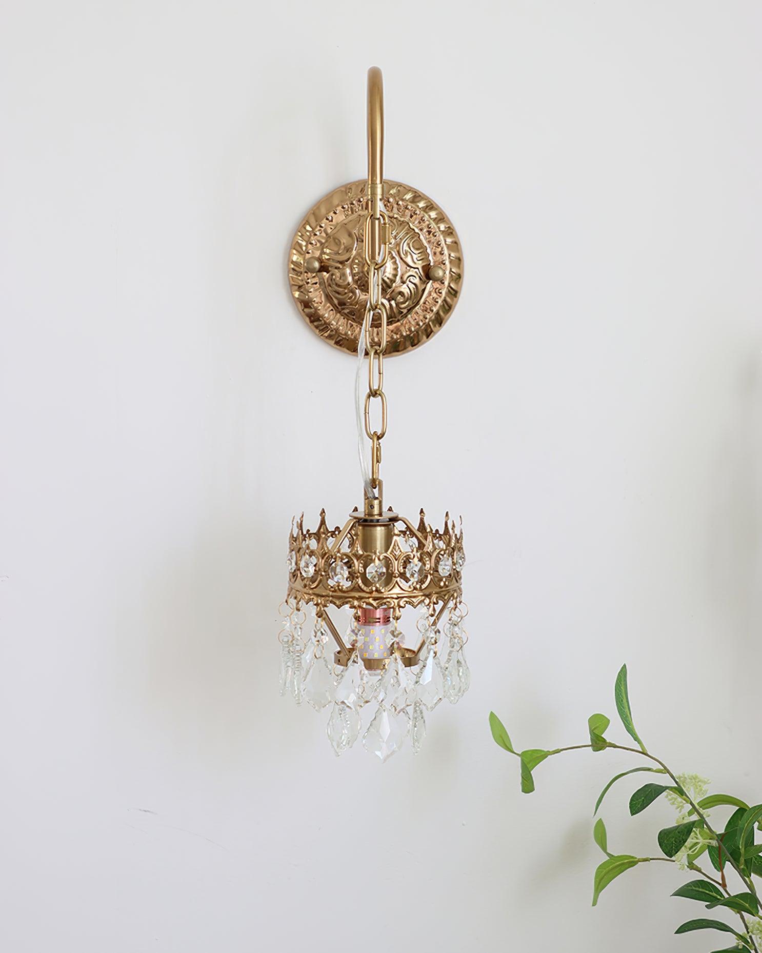 Crystal Crown Sconce - Letslighting