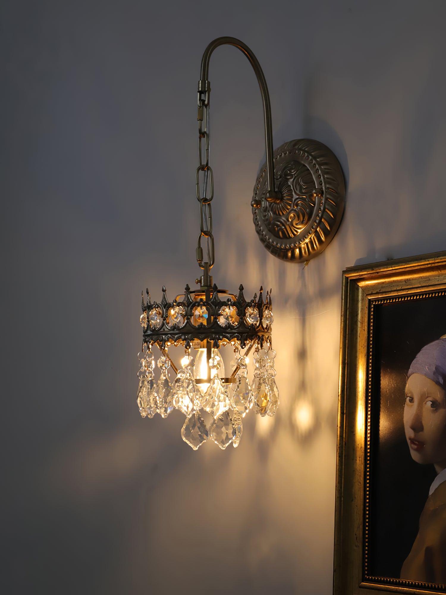 Crystal Crown Sconce - Letslighting