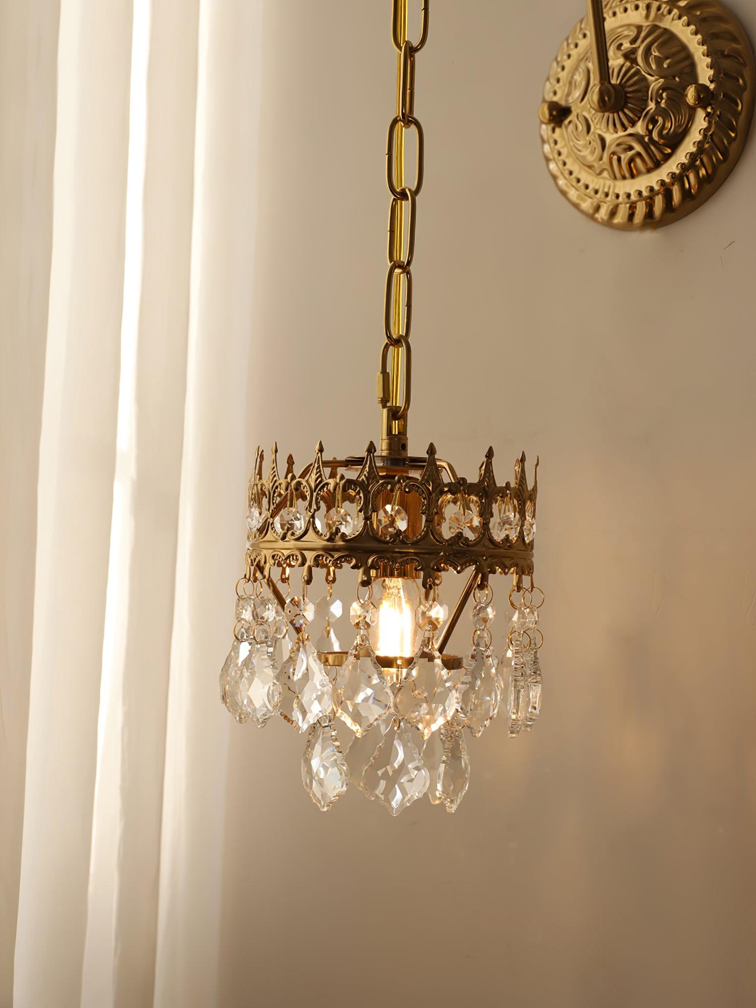 Crystal Crown Sconce - Letslighting