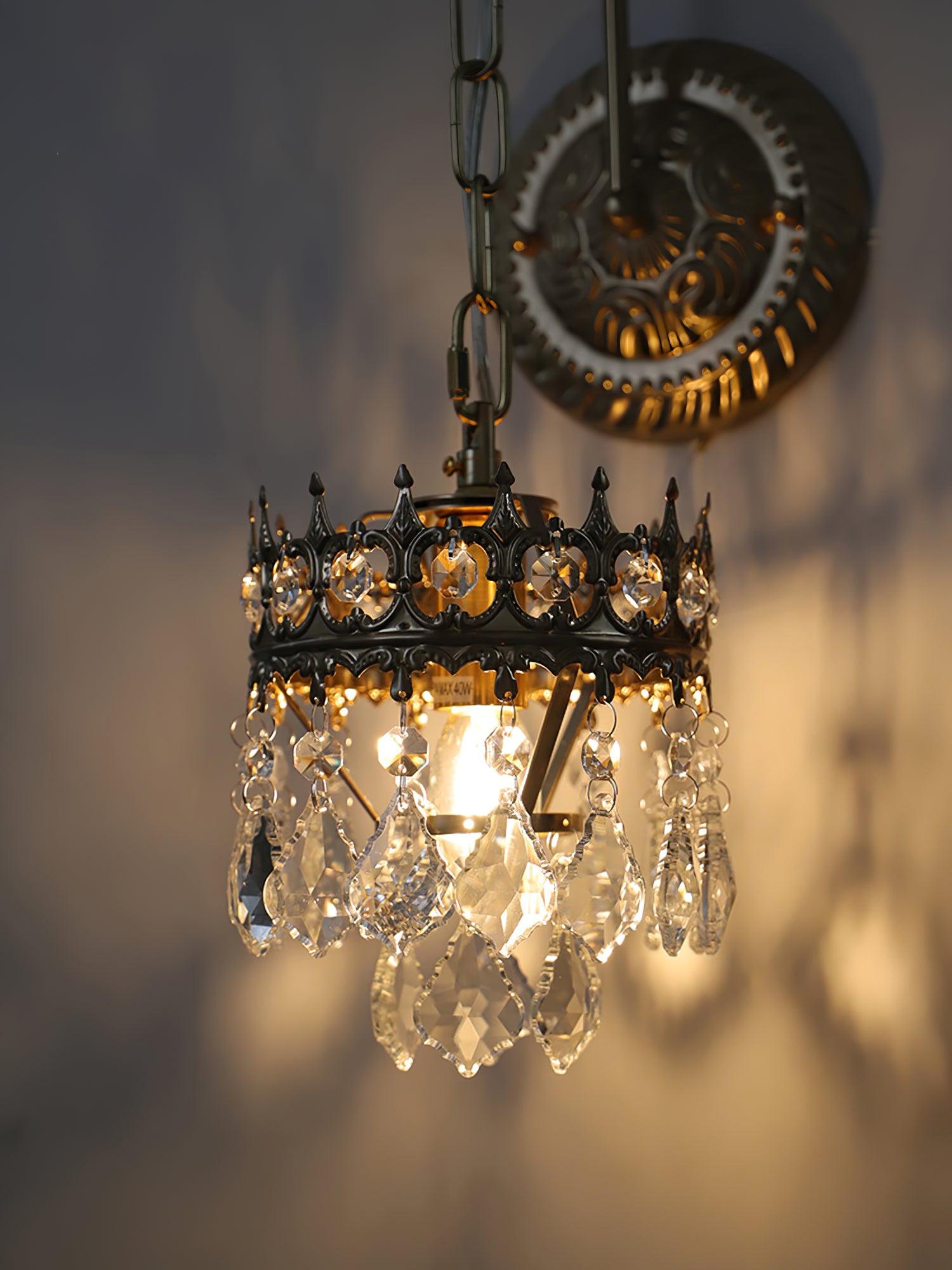 Crystal Crown Sconce - Letslighting
