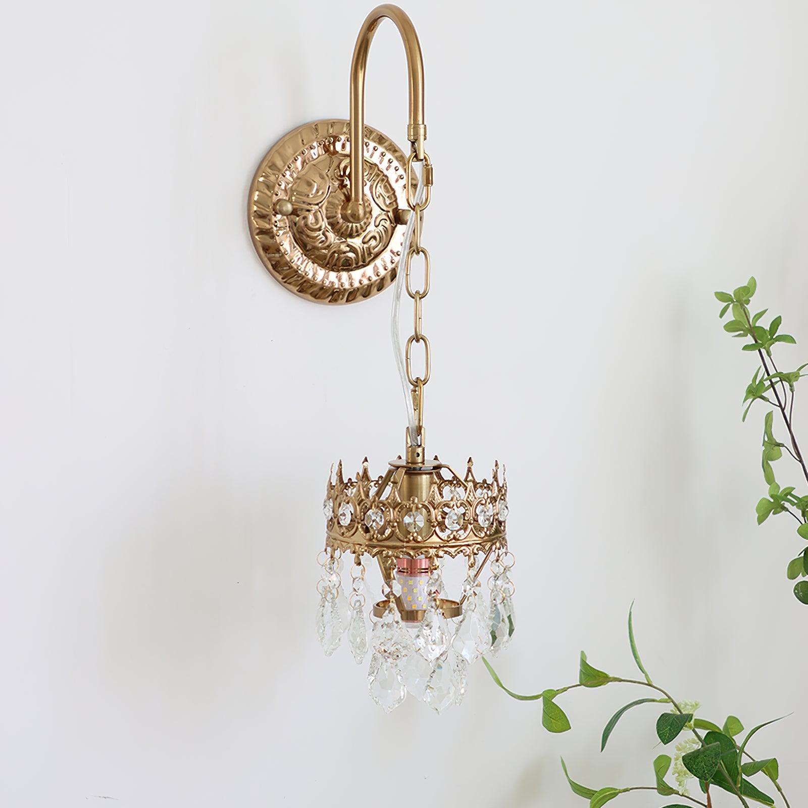 Crystal Crown Sconce - Letslighting