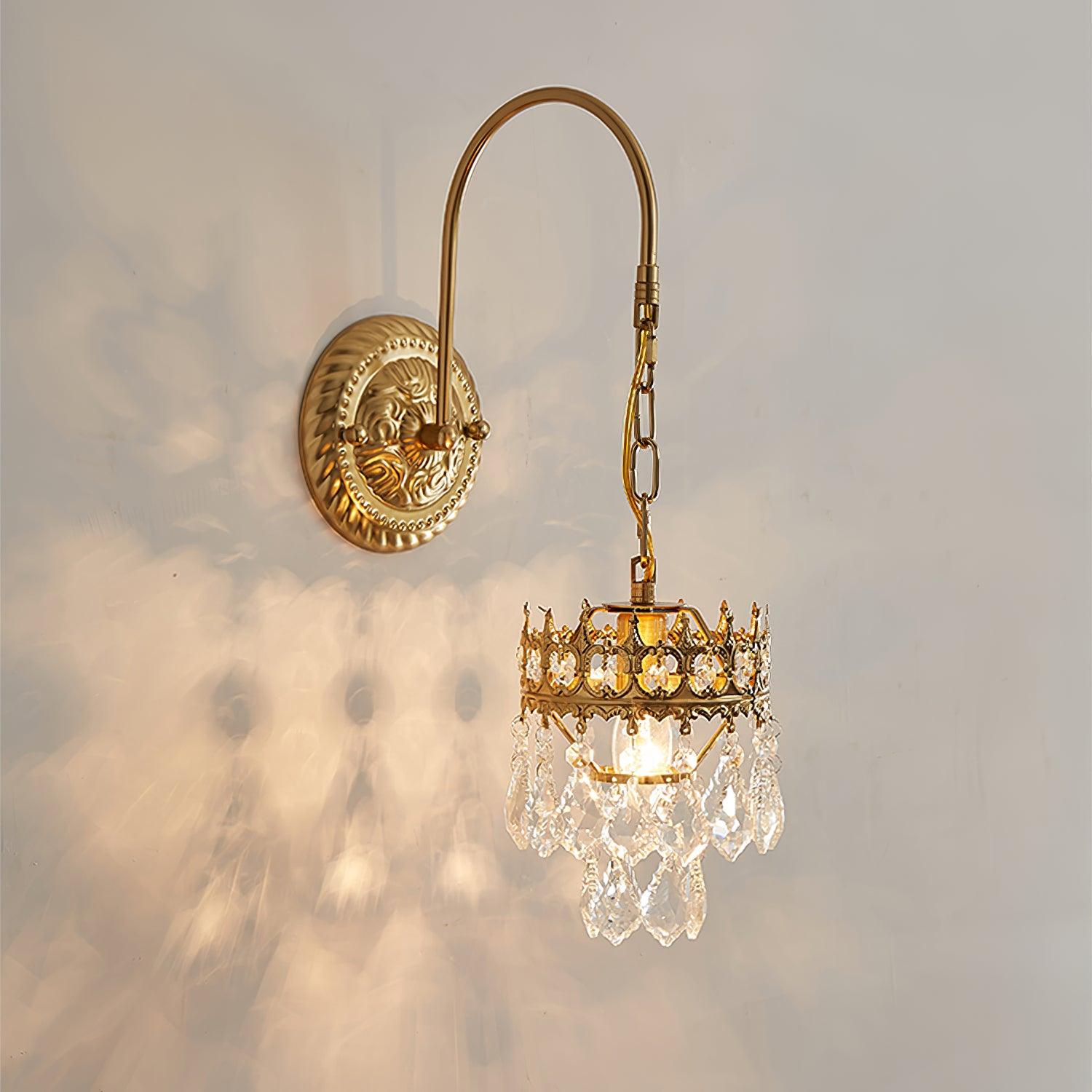 Crystal Crown Sconce - Letslighting