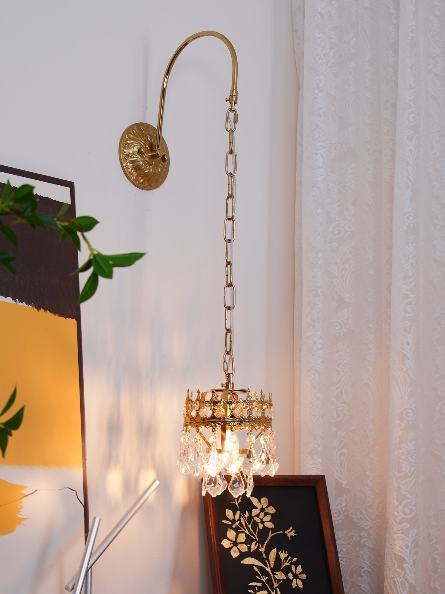 Crystal Crown Sconce - Letslighting
