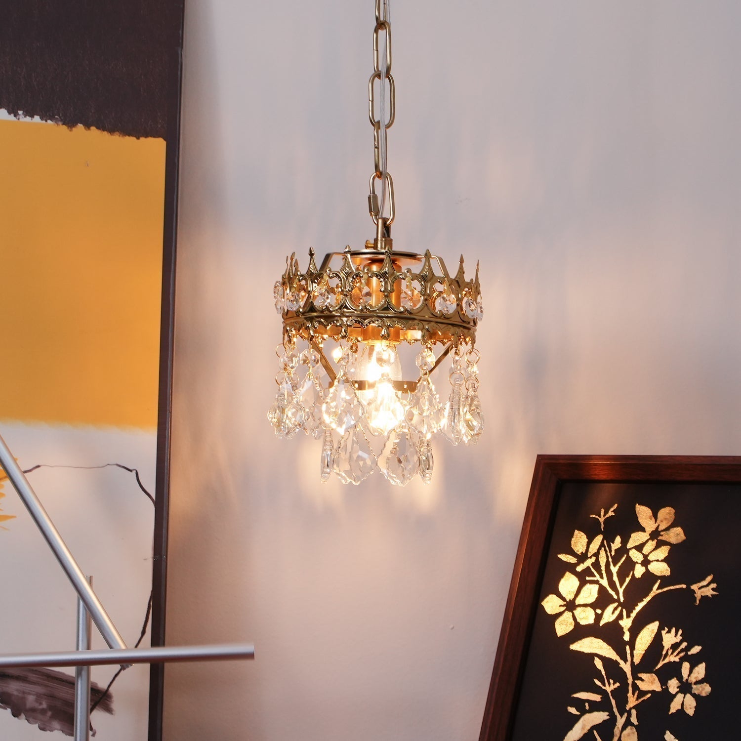 Crystal Crown Sconce - Letslighting