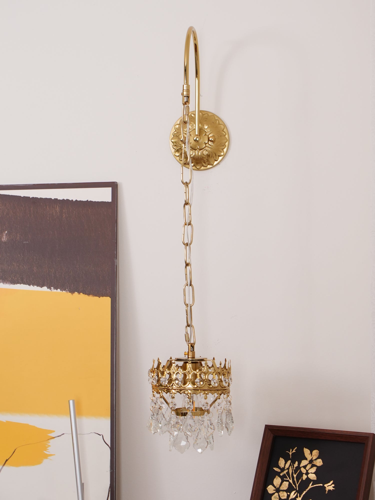Crystal Crown Sconce - Letslighting