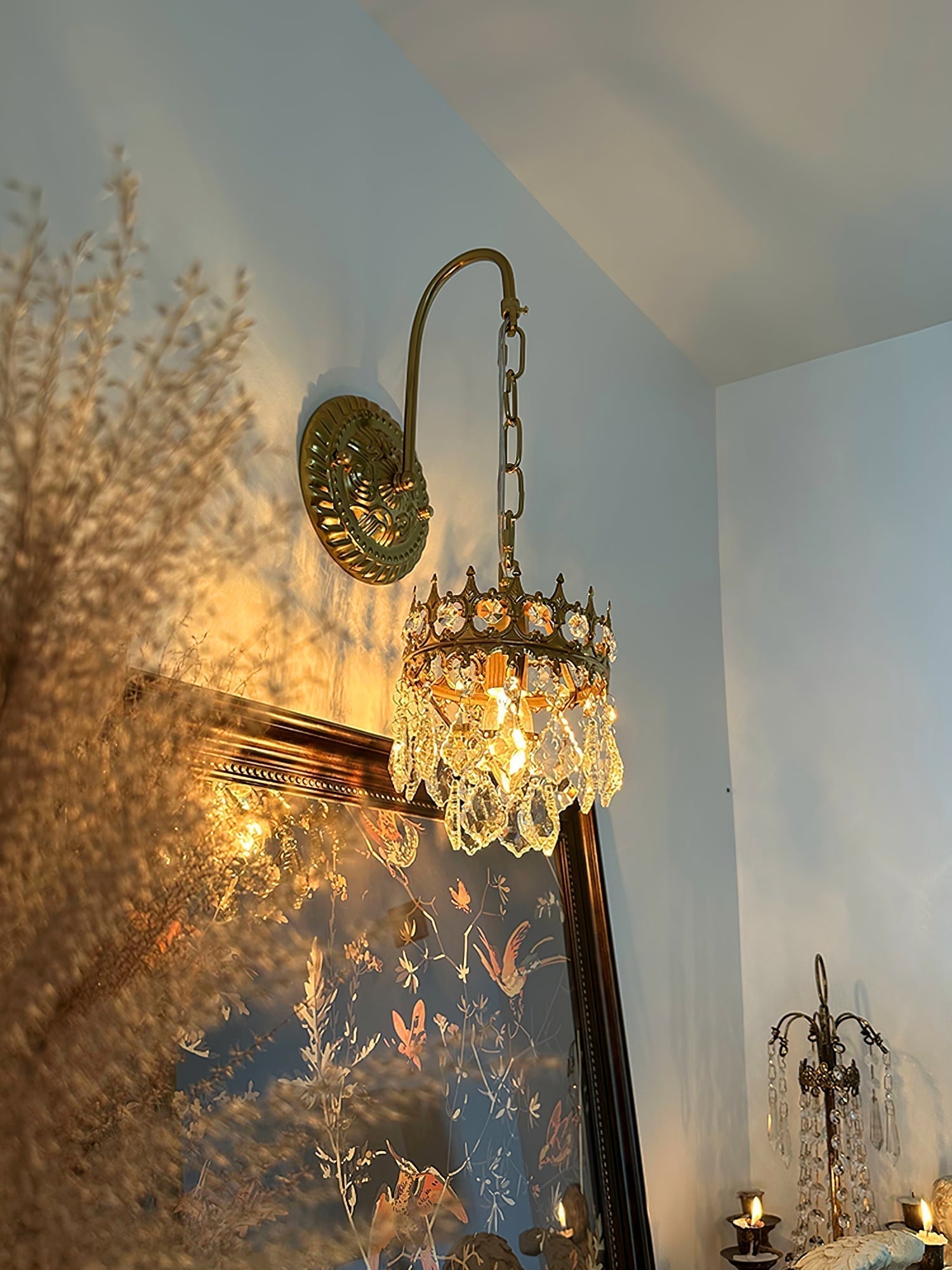 Crystal Crown Sconce - Letslighting