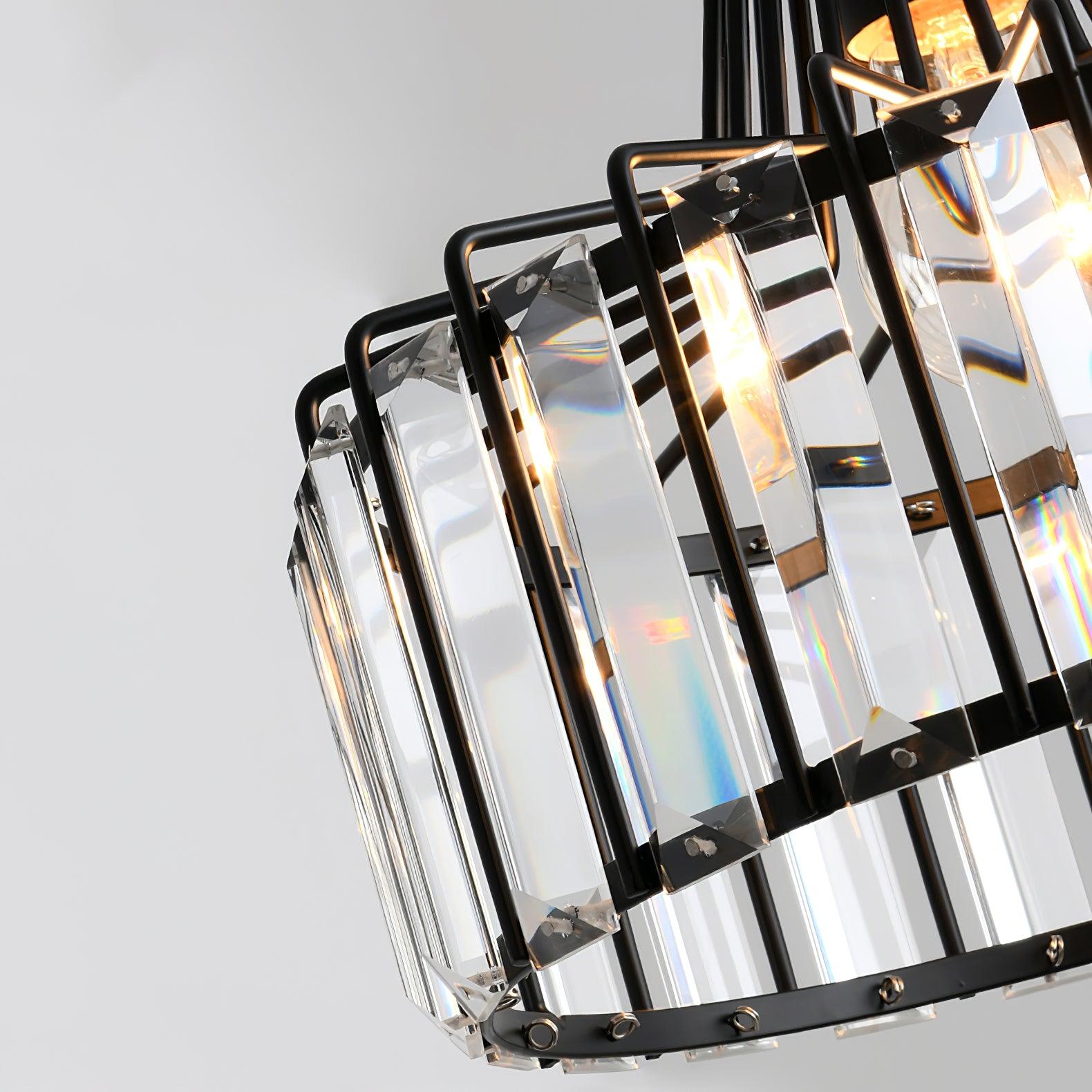 Crystal Drum Pendant Lamp - Letslighting