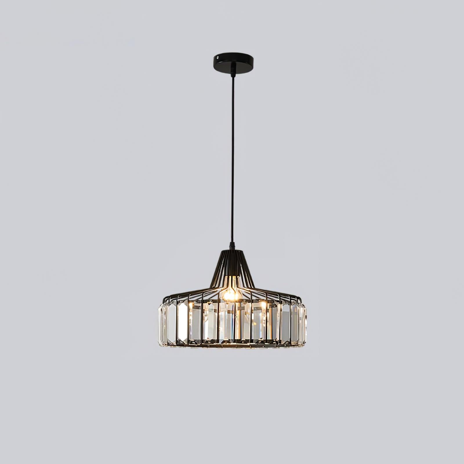 Crystal Drum Pendant Lamp - Letslighting