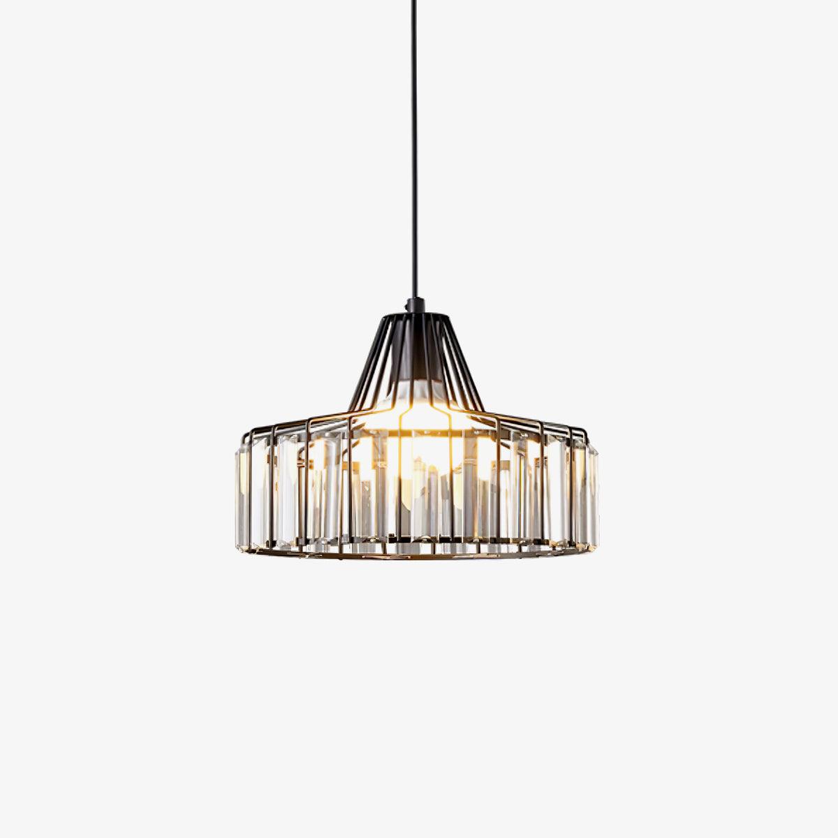 Crystal Drum Pendant Lamp - Letslighting