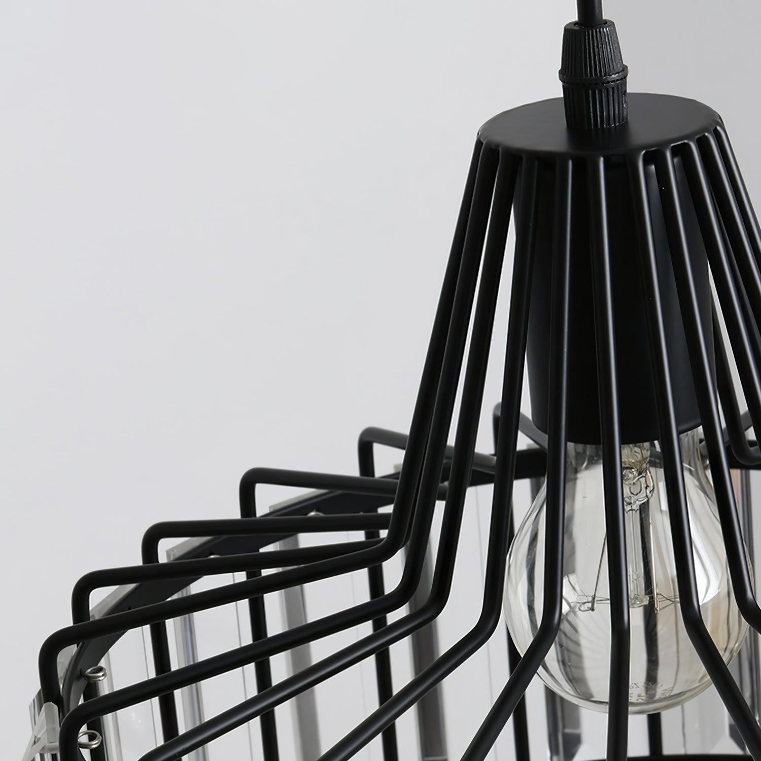 Crystal Drum Pendant Lamp - Letslighting