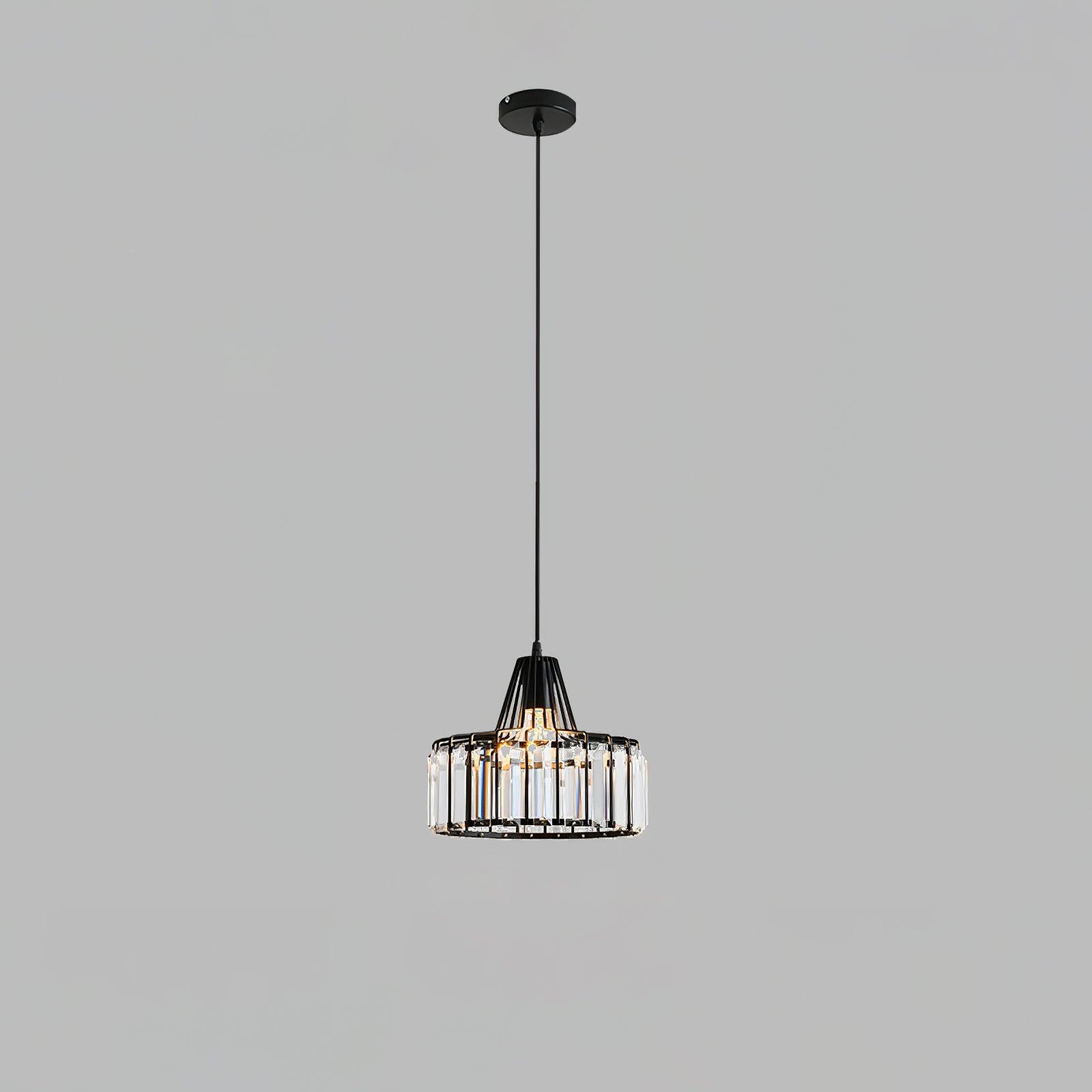 Crystal Drum Pendant Lamp - Letslighting