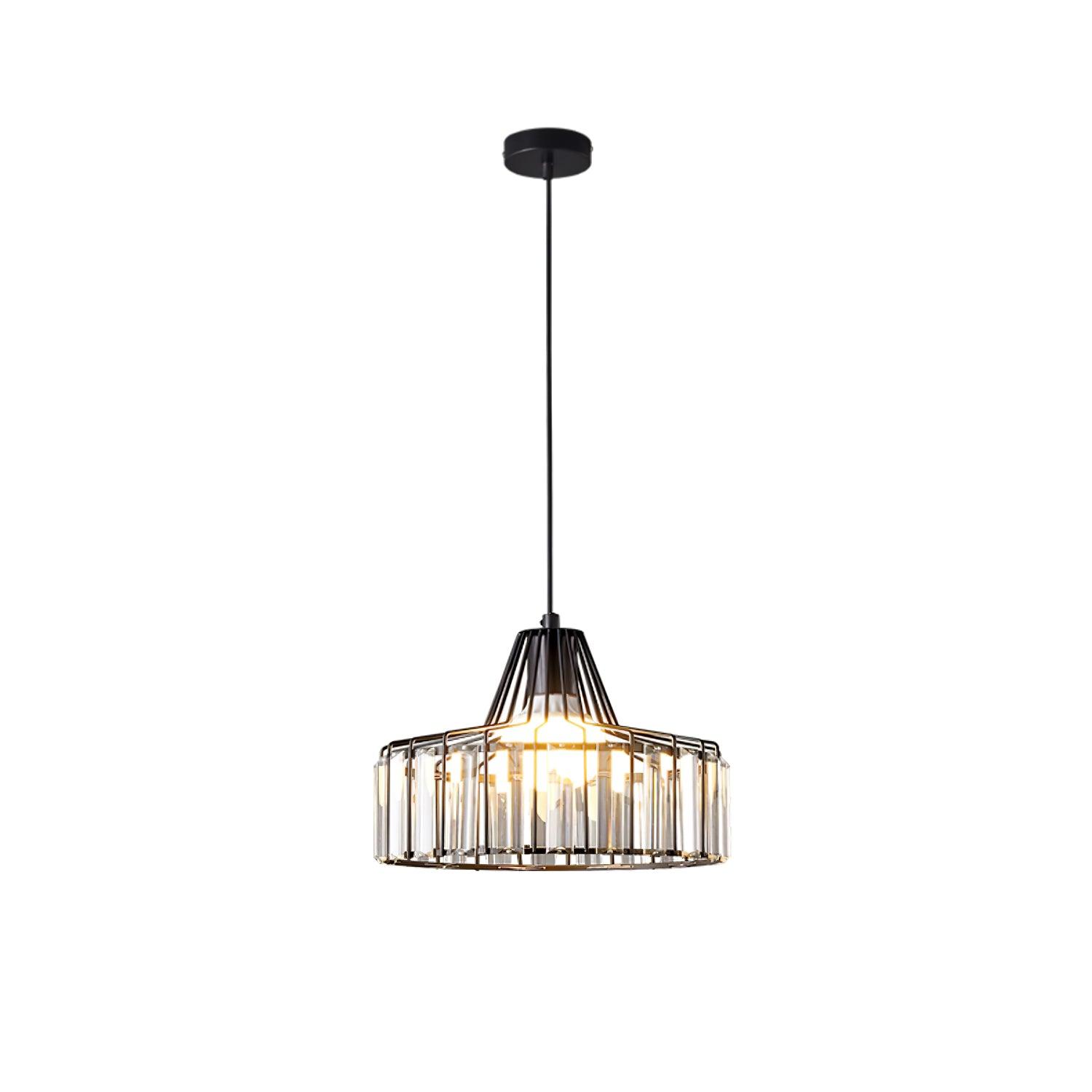 Crystal Drum Pendant Lamp - Letslighting