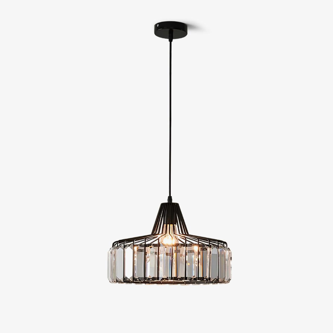 Crystal Drum Pendant Lamp - Letslighting