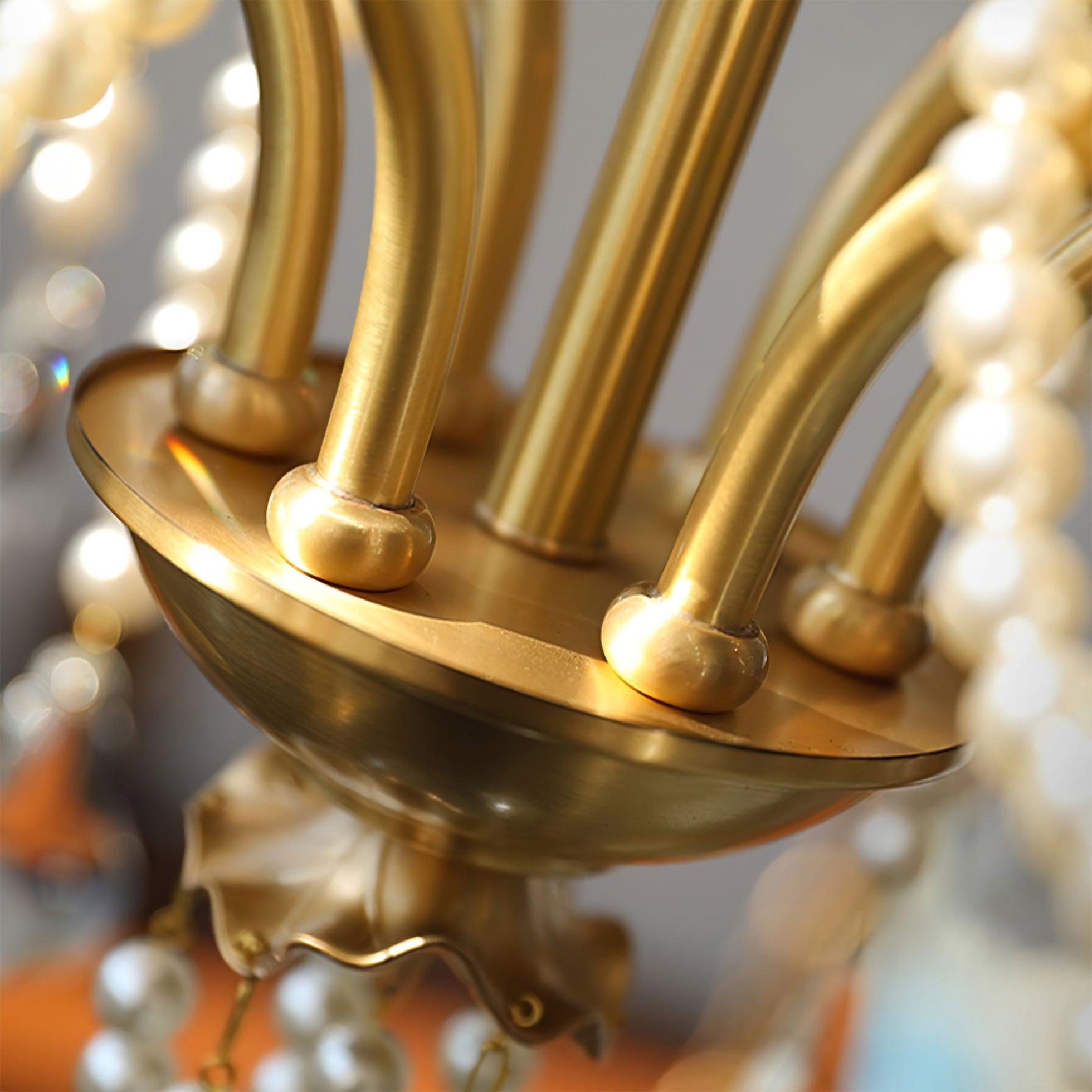 Crystal Pearl Chandelier - Letslighting