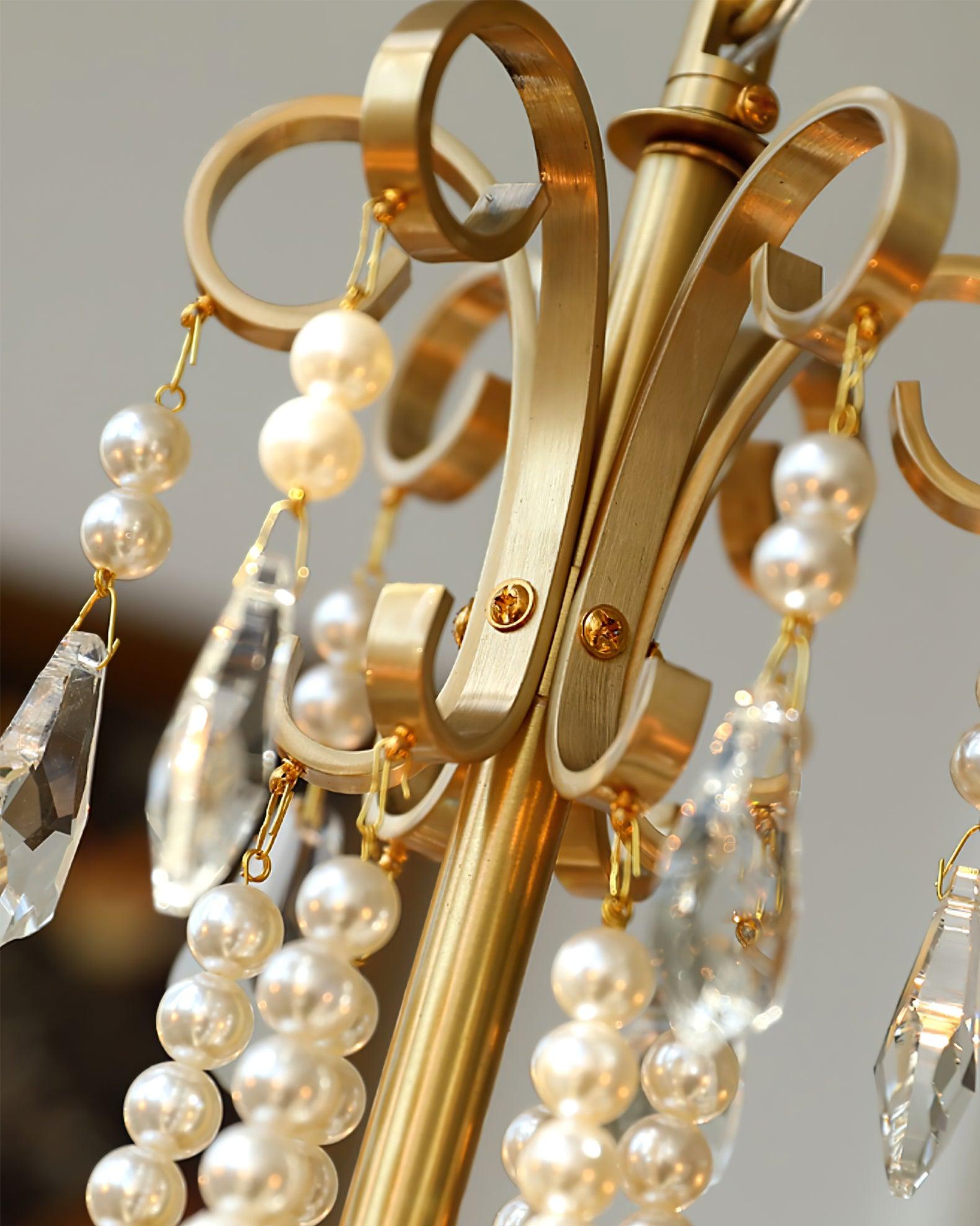 Crystal Pearl Chandelier - Letslighting