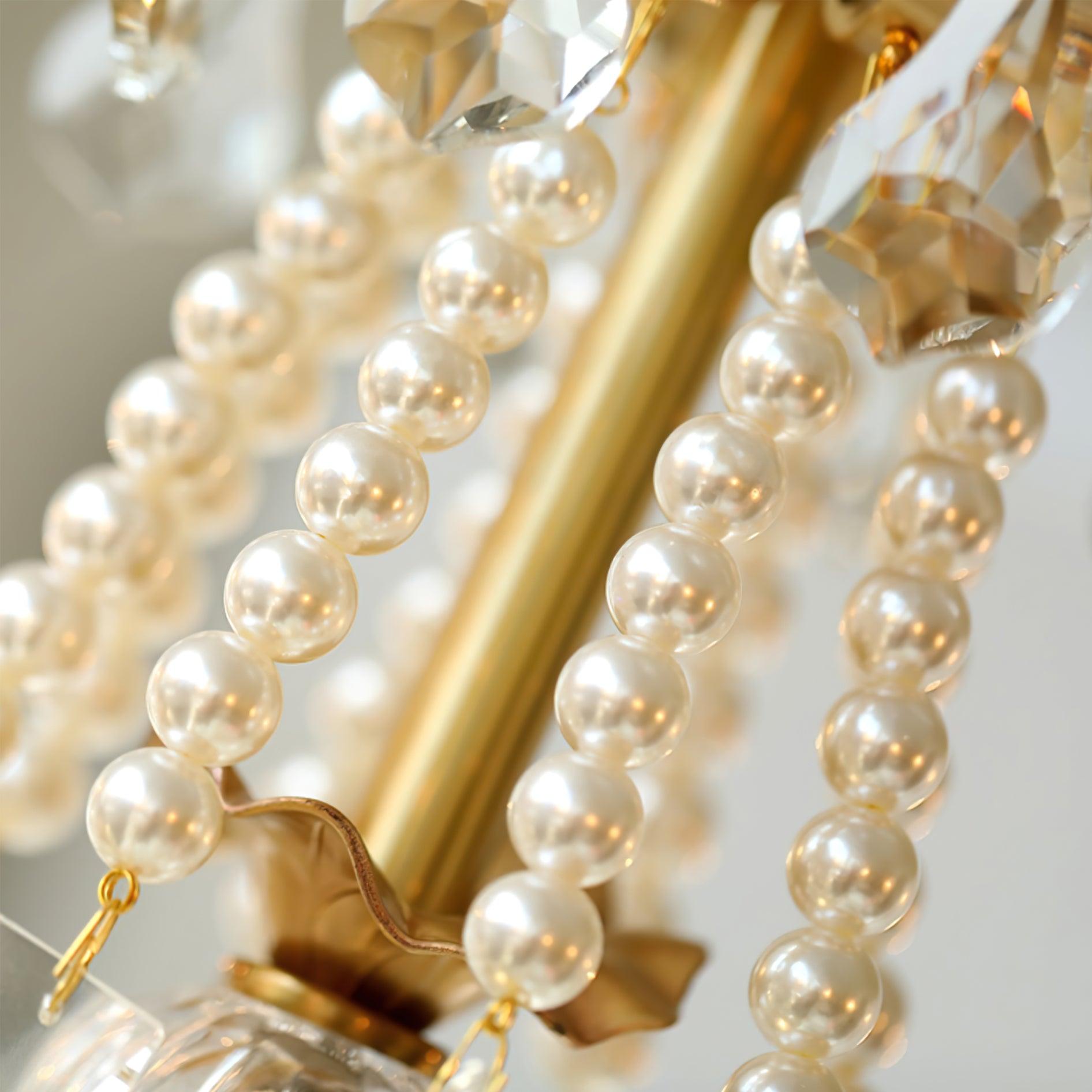 Crystal Pearl Chandelier - Letslighting