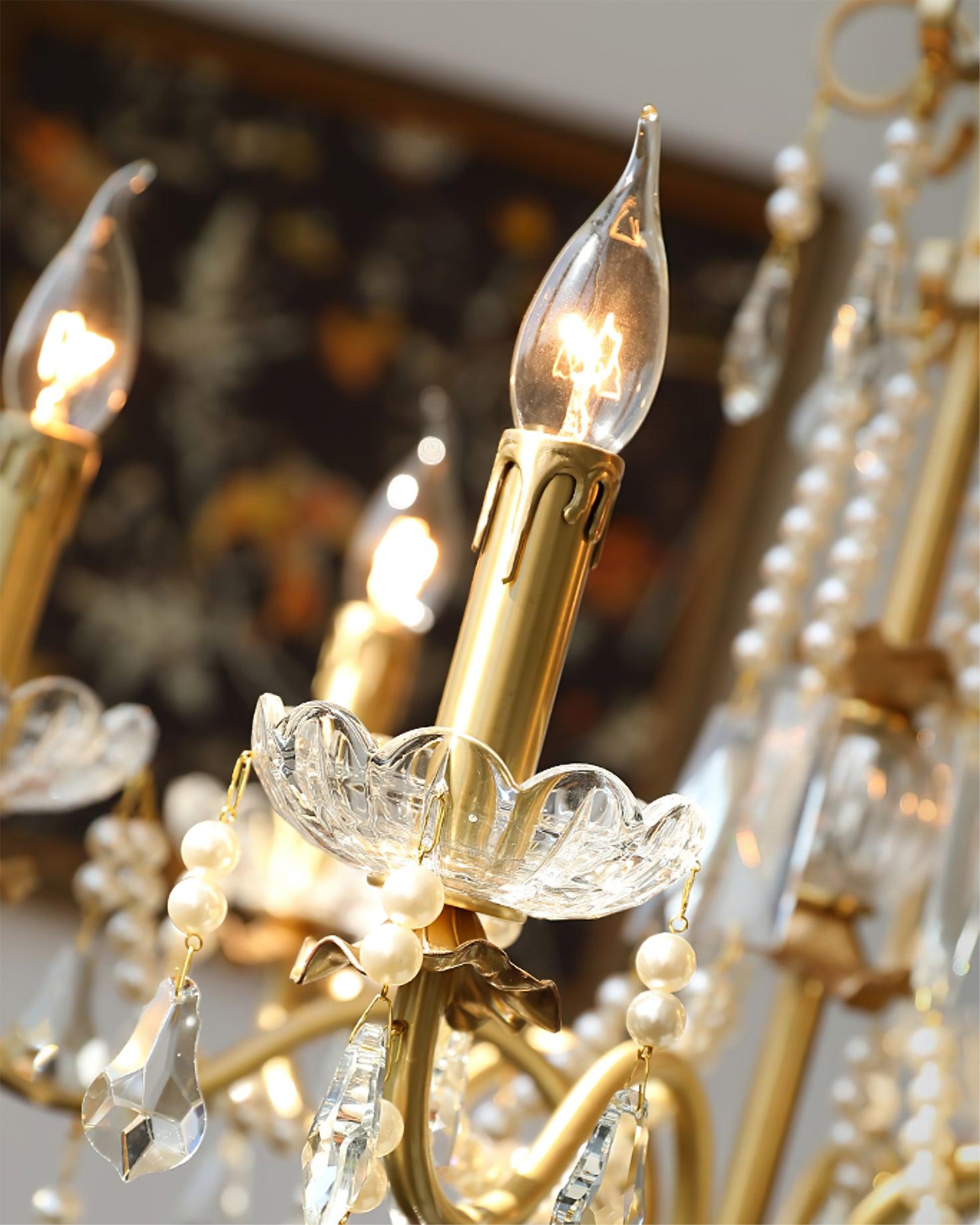 Crystal Pearl Chandelier - Letslighting