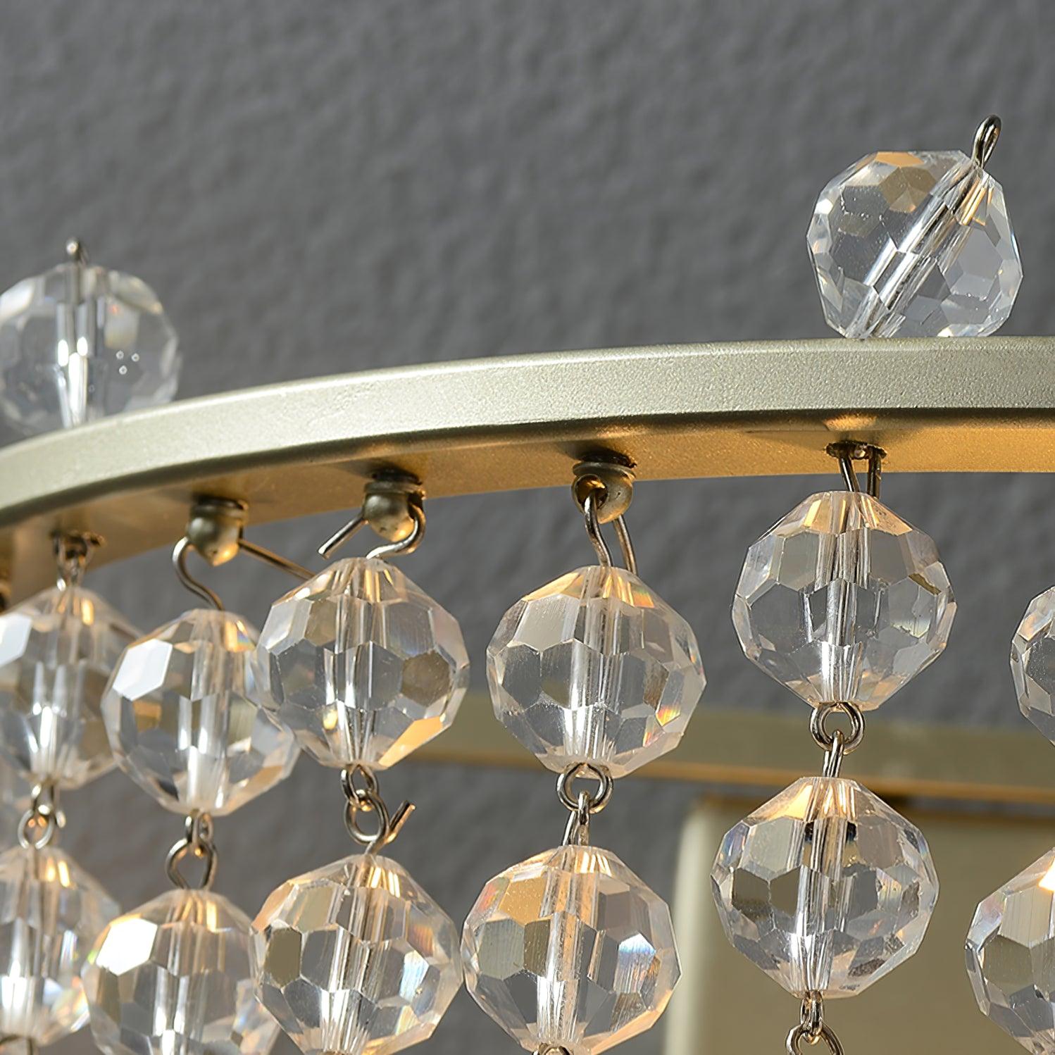 Crystal Waterfall Wall Light - Letslighting