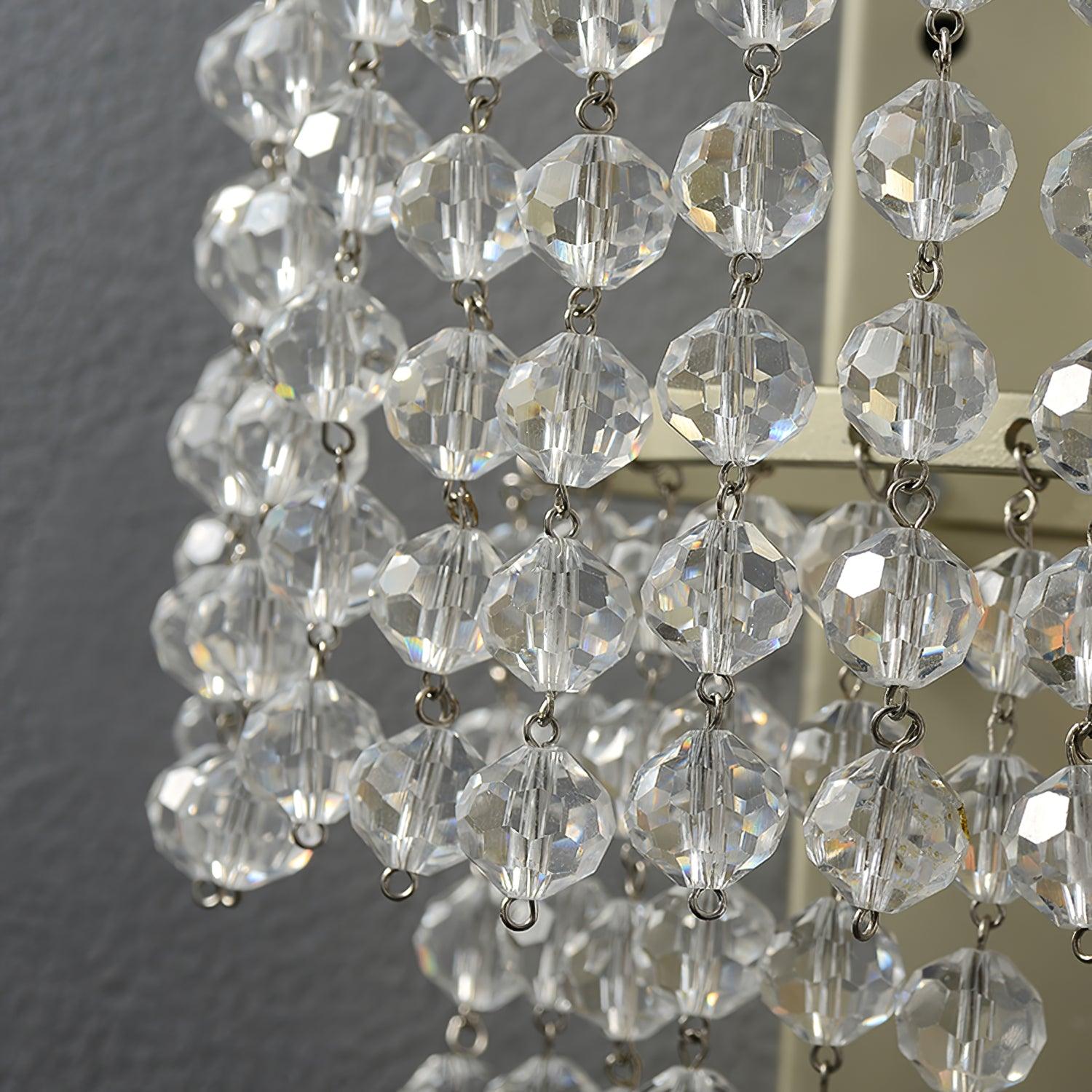 Crystal Waterfall Wall Light - Letslighting