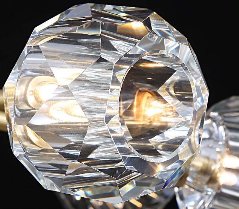 Crystal Ball Round Cluster Chandelier - Letslighting