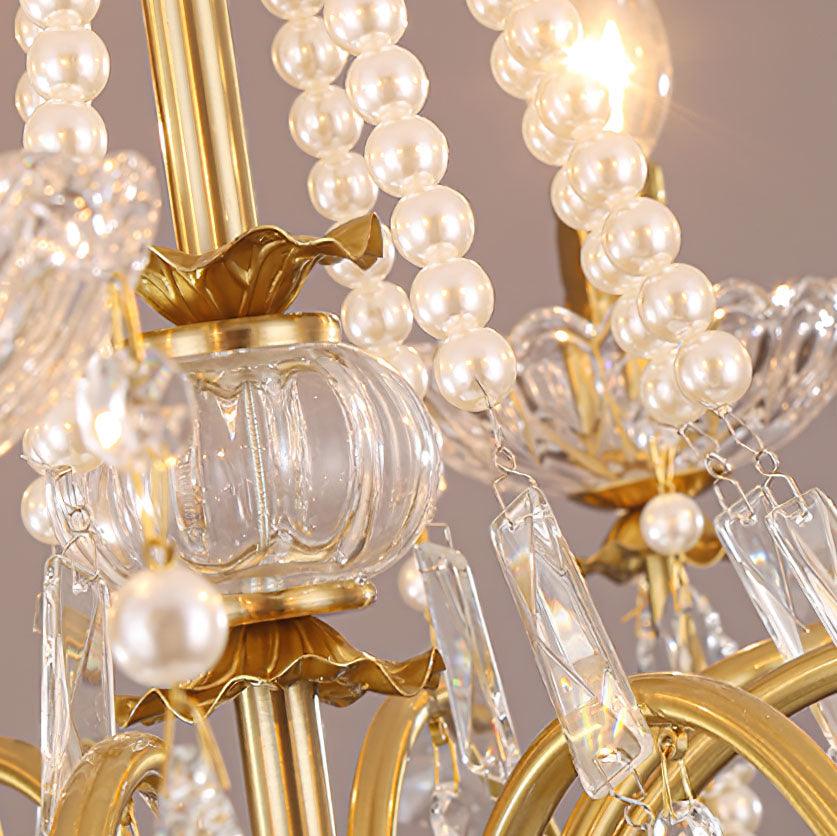 Crystal Pearl Chandelier - Letslighting