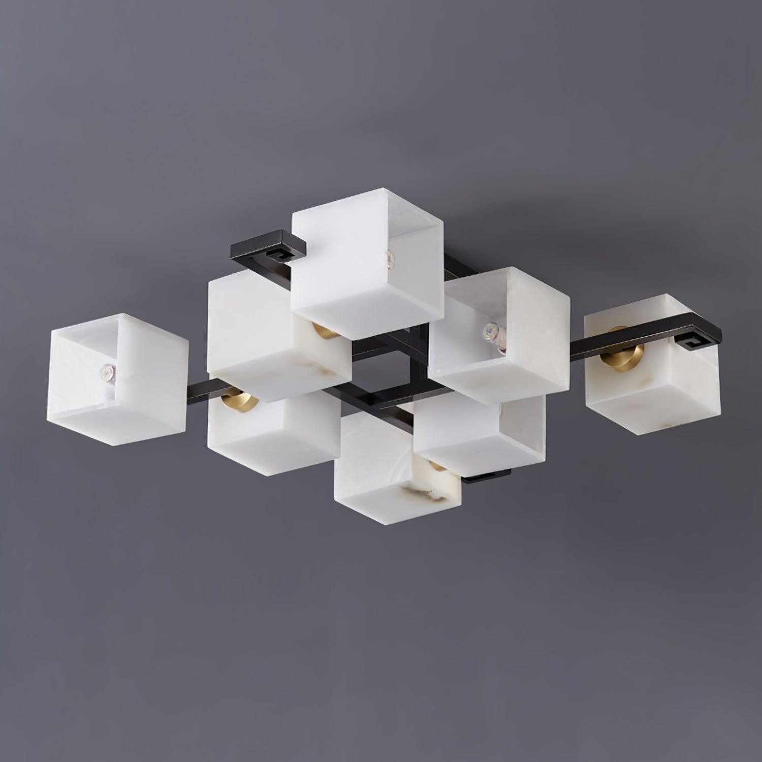 Kaelen Alabaster Ceiling Light - Letslighting