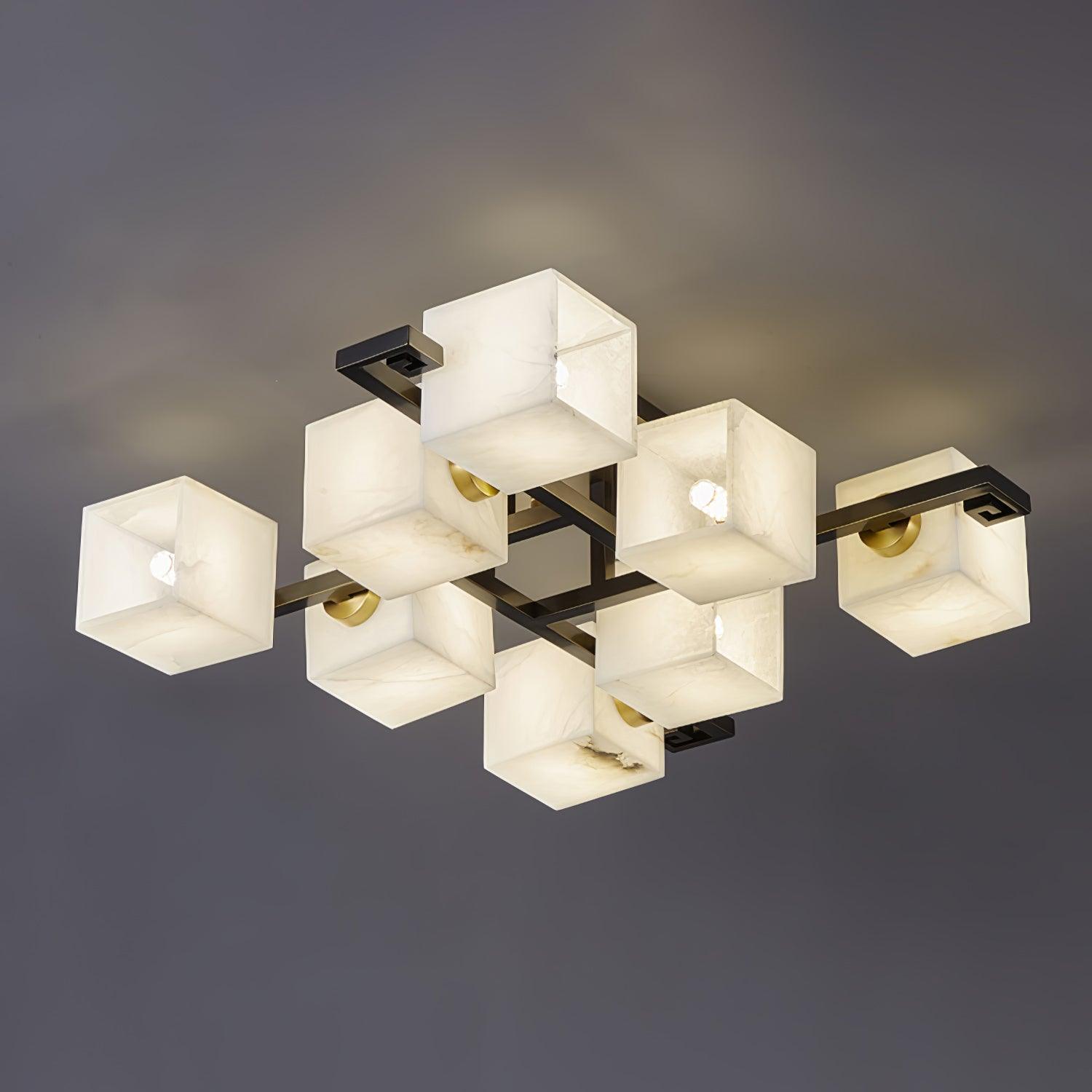Kaelen Alabaster Ceiling Light - Letslighting