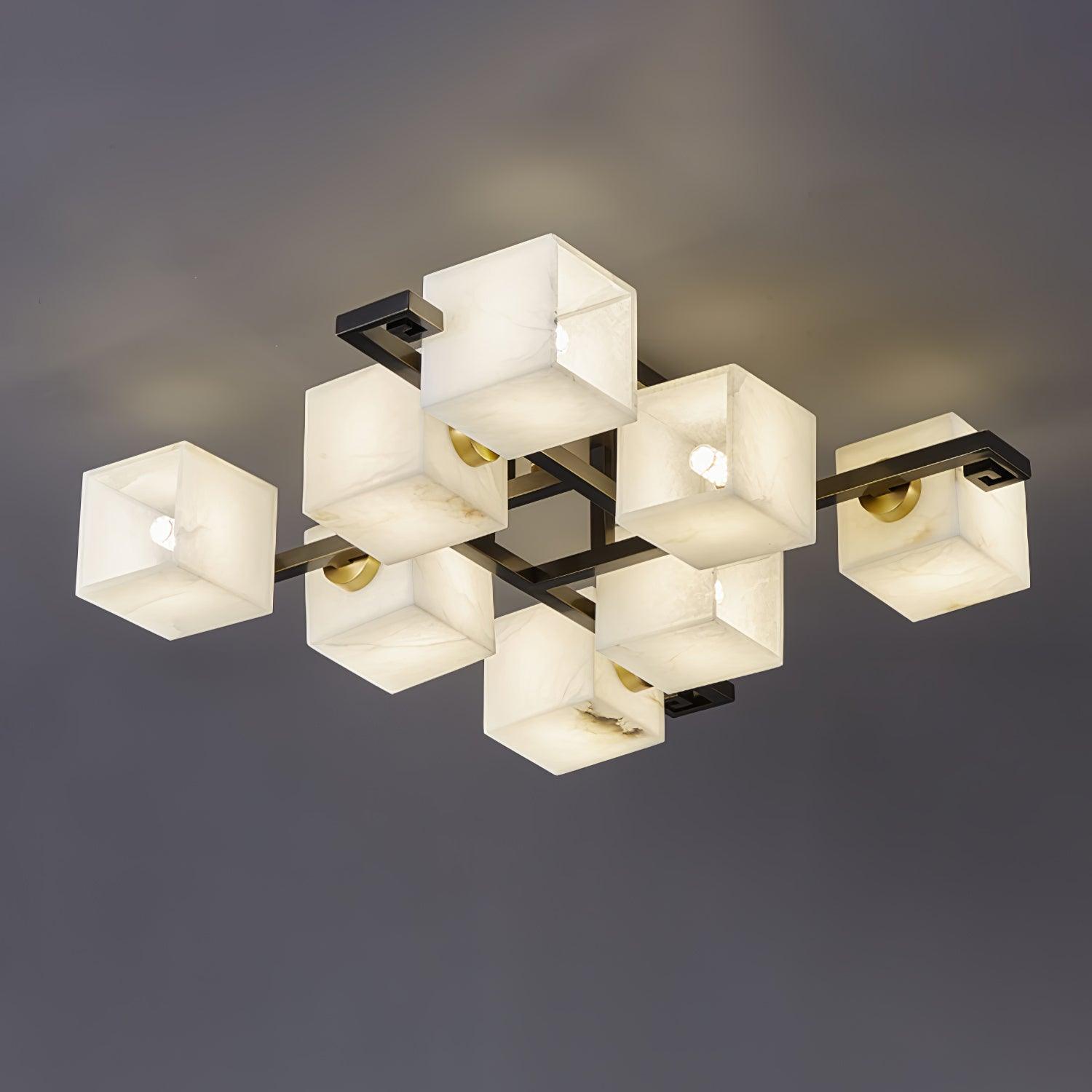 Kaelen Alabaster Ceiling Light - Letslighting