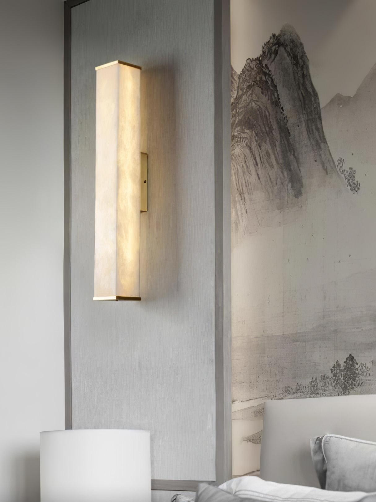 Vithaira Alabaster Linear Wall Lamp - Letslighting