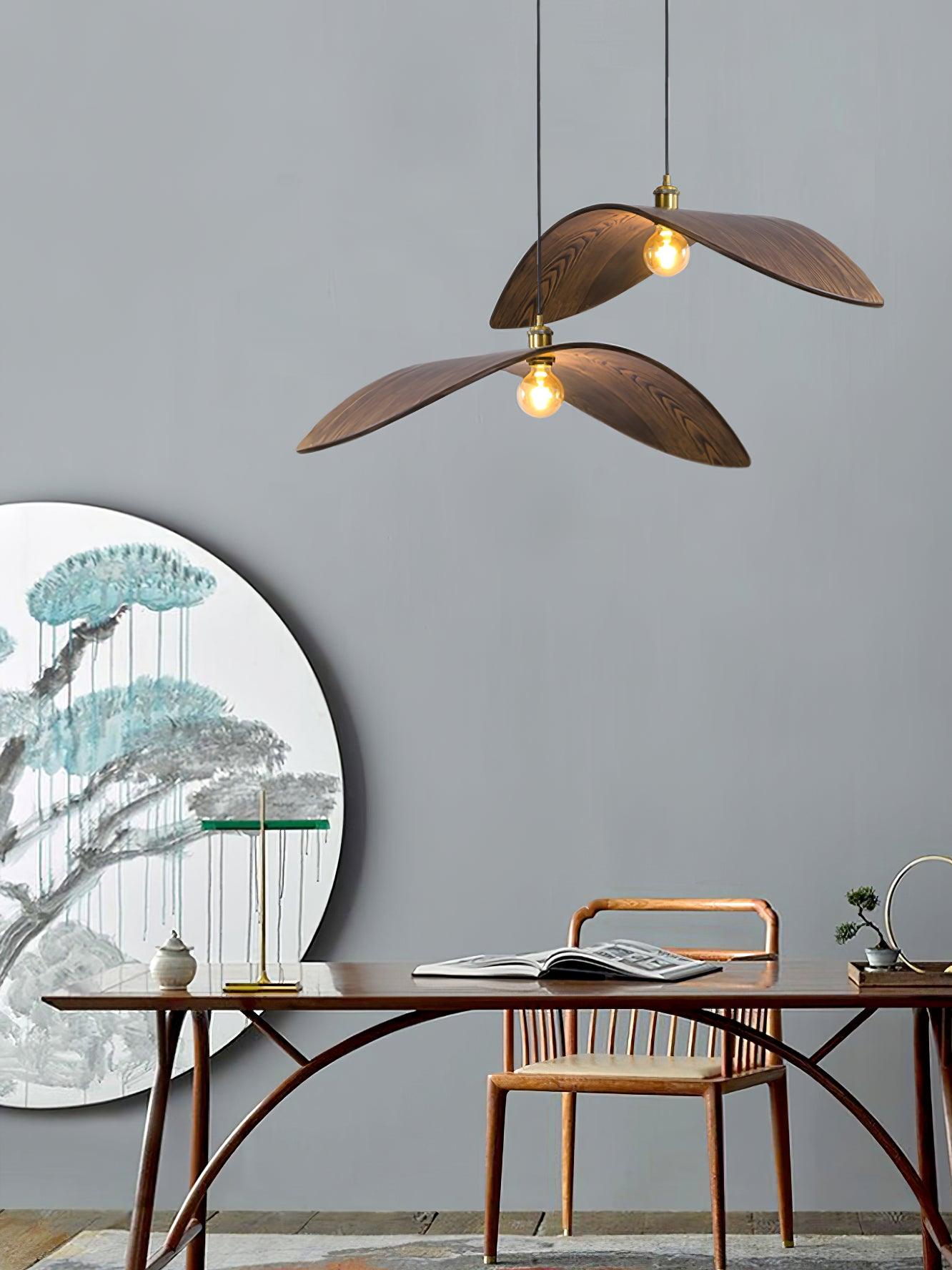 Curve Wooden Pendant Lamp - Letslighting