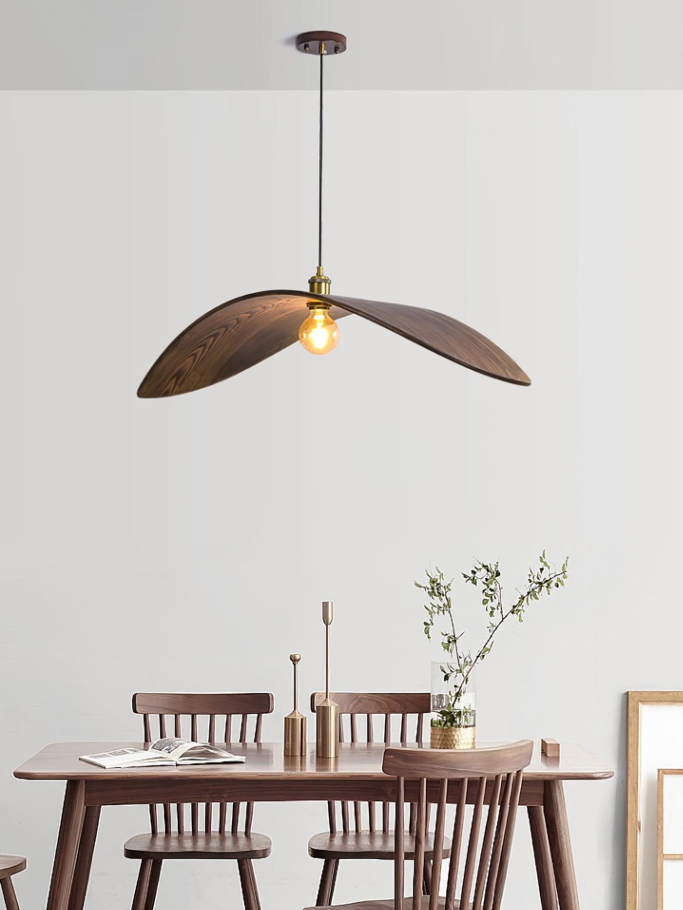 Curve Wooden Pendant Lamp - Letslighting