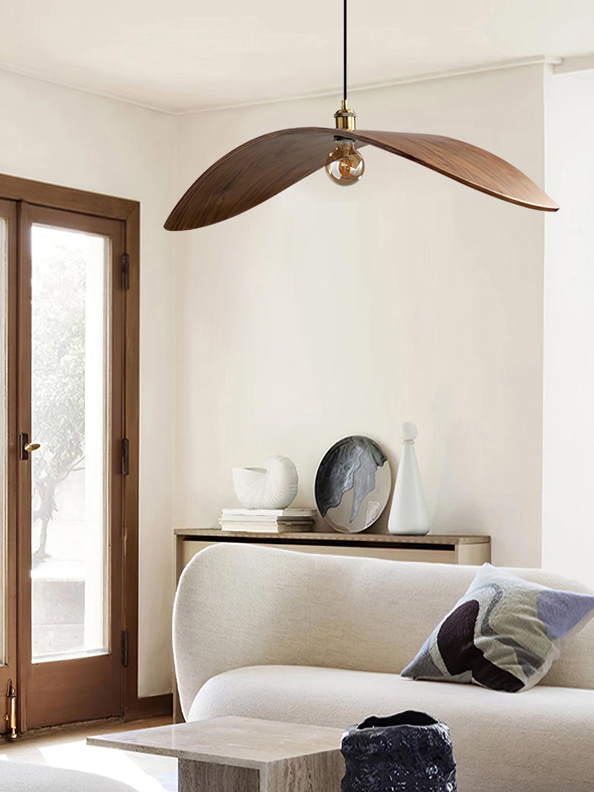 Curve Wooden Pendant Lamp - Letslighting