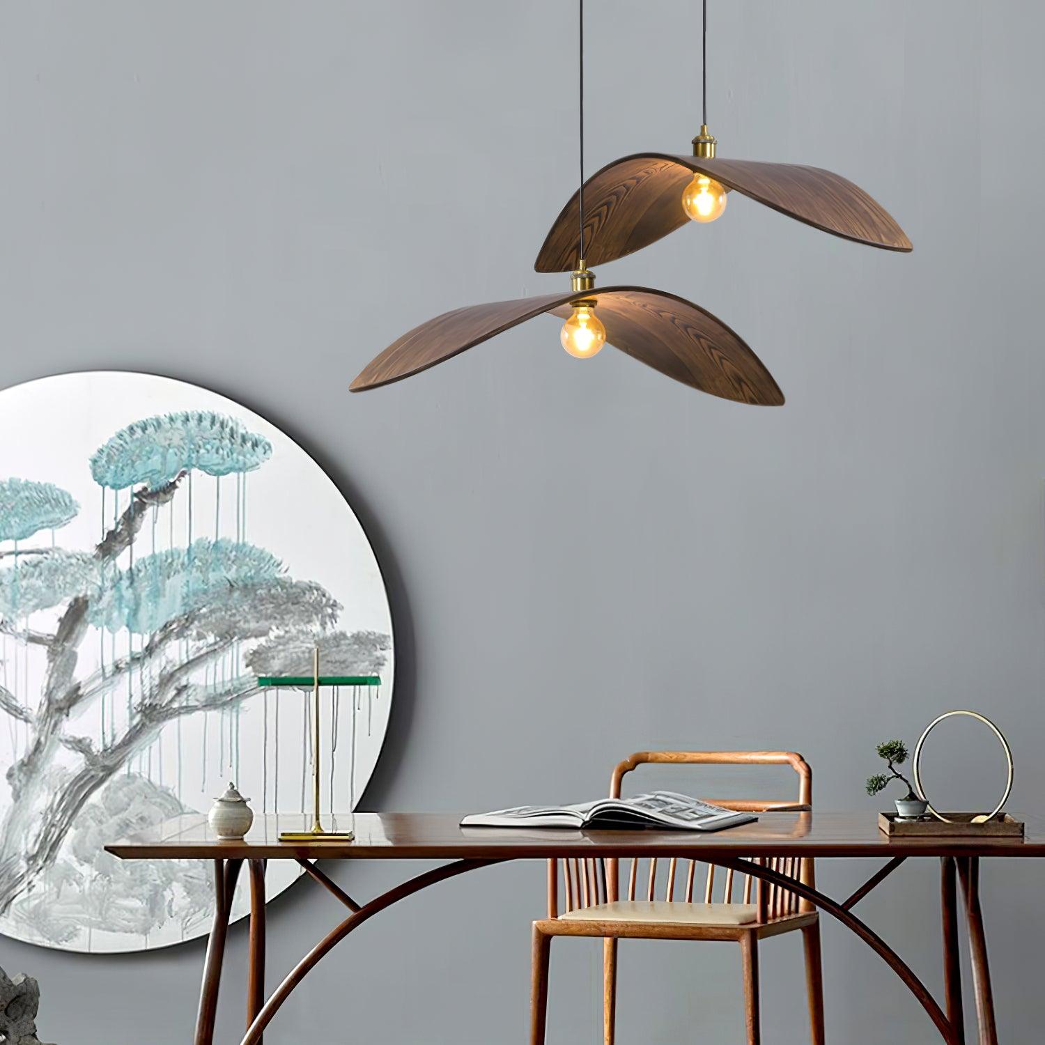 Curve Wooden Pendant Lamp - Letslighting