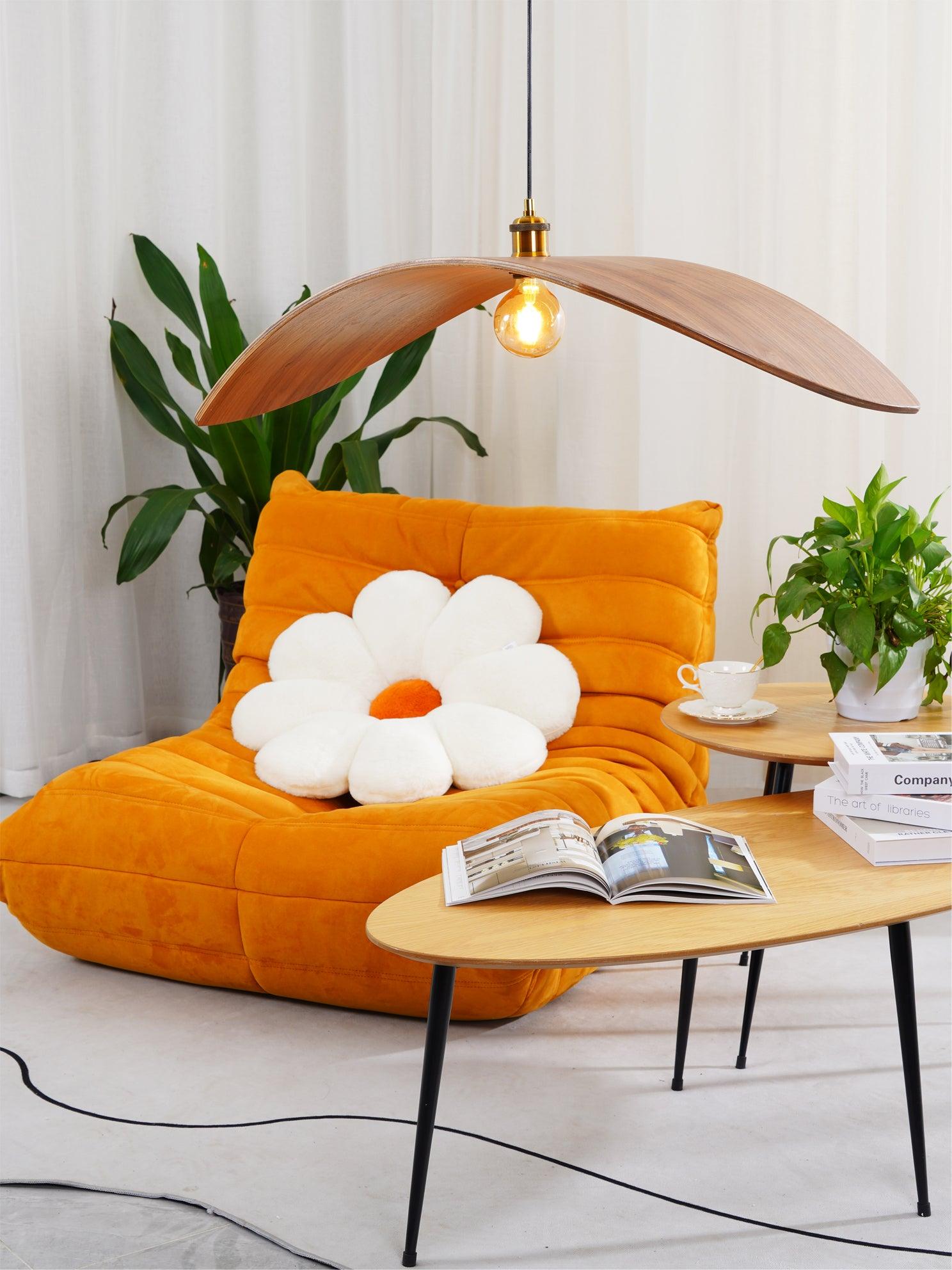 Curve Wooden Pendant Lamp - Letslighting