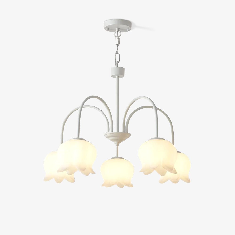 Curved Arm Bell Chandelier - Letslighting