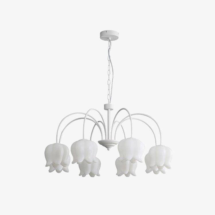 Curved Arm Bell Chandelier - Letslighting
