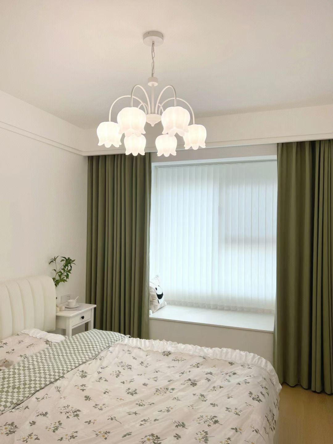 Curved Arm Bell Chandelier - Letslighting